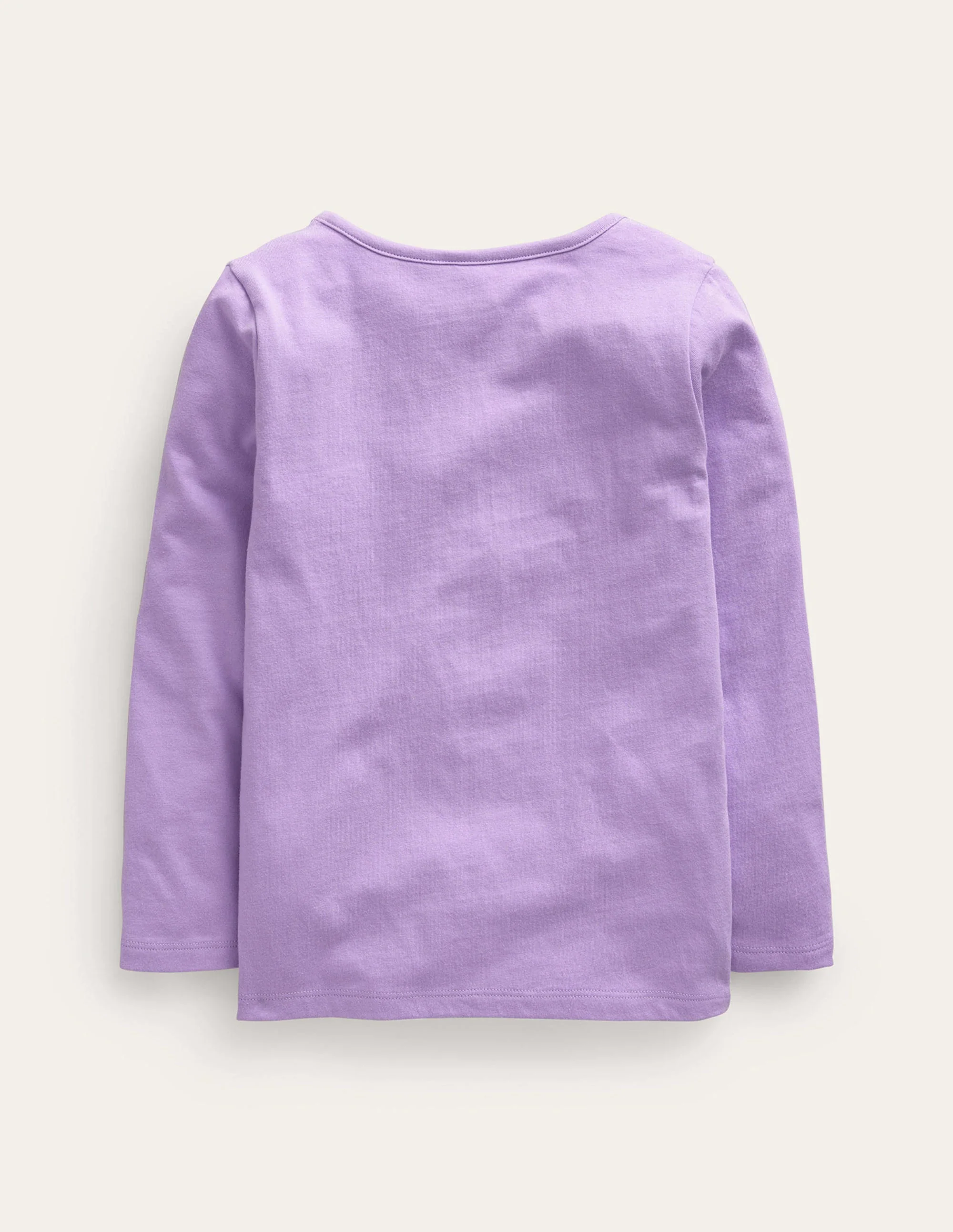 T-Shirt mit Superstitch-Lila Hund - Image 2