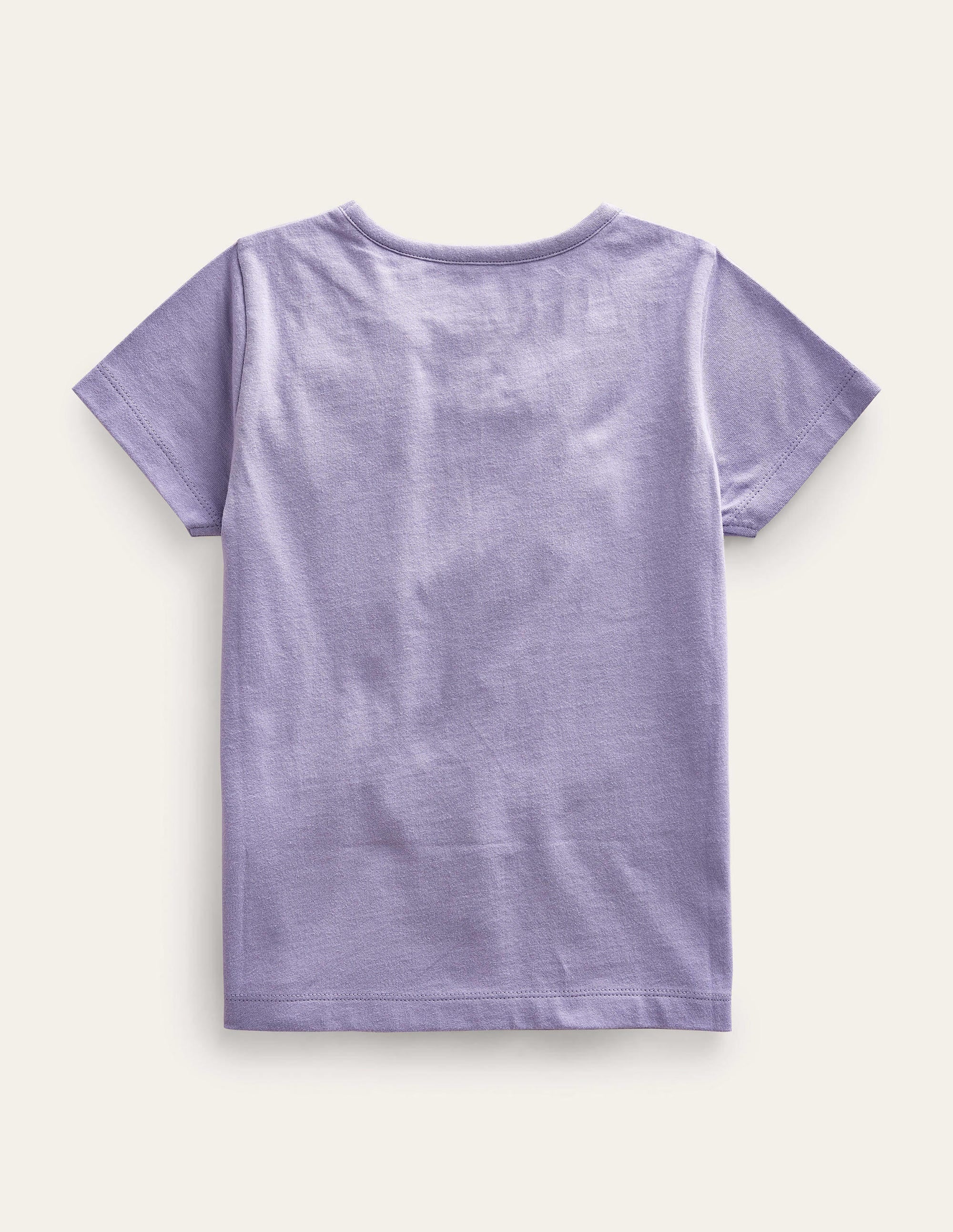 T-Shirt mit Superstitch-Logo-Nebliges Lavendellila, Häschen - Image 2
