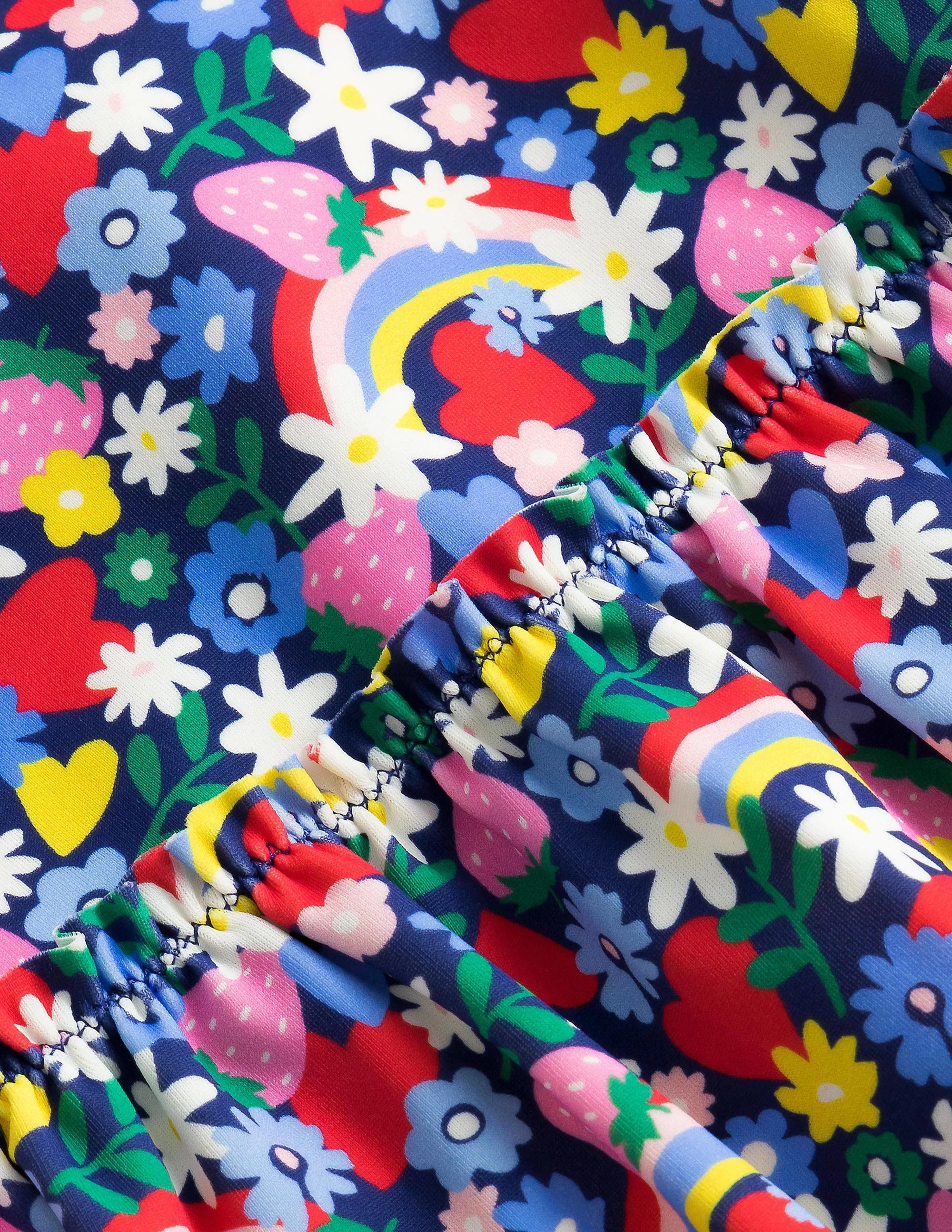 Tankini-Set-Naturweiß/Bunt, Regenbogen/Blumen - Image 3