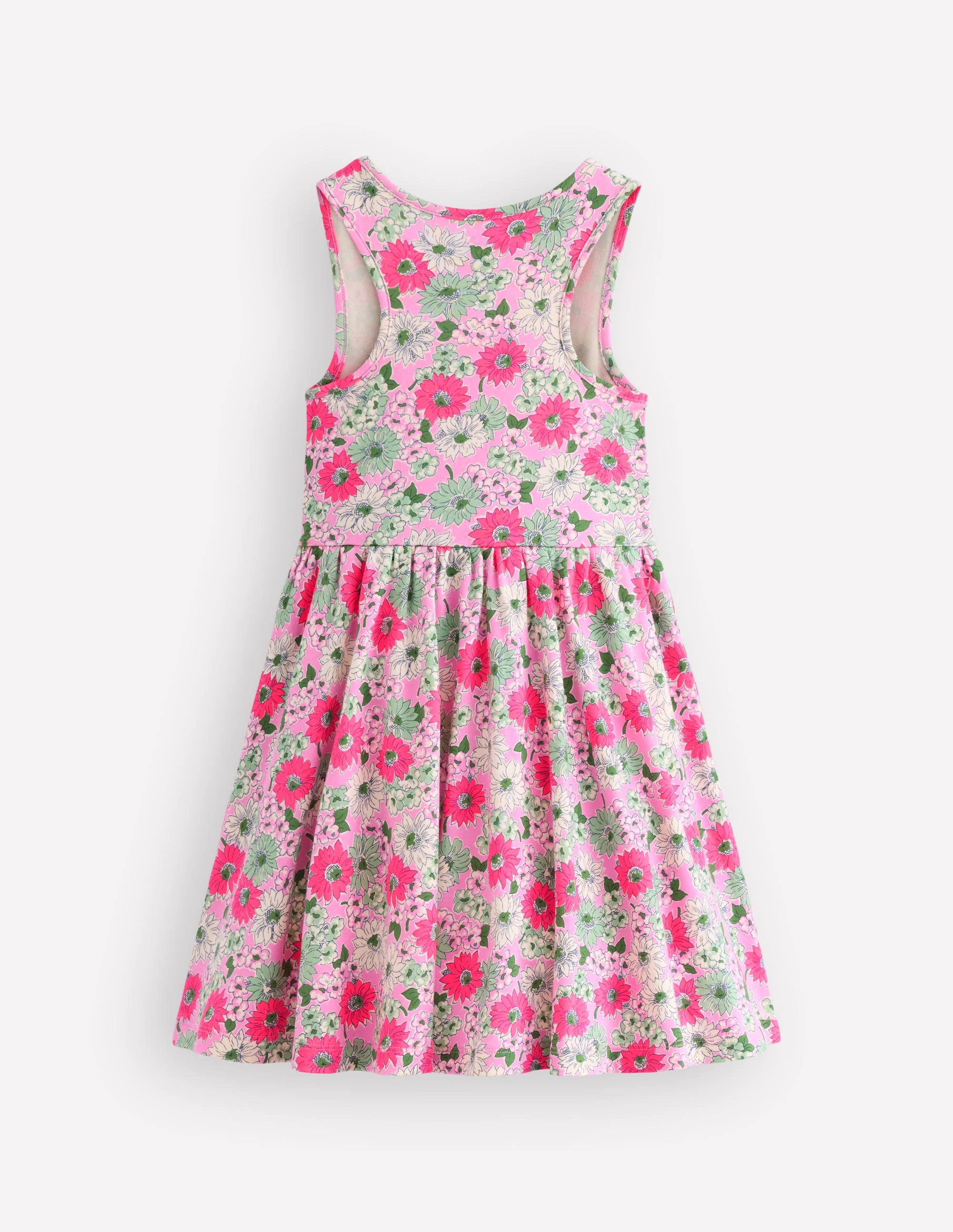 Tellerkleid aus Jersey-Pink Geblümt - Image 6