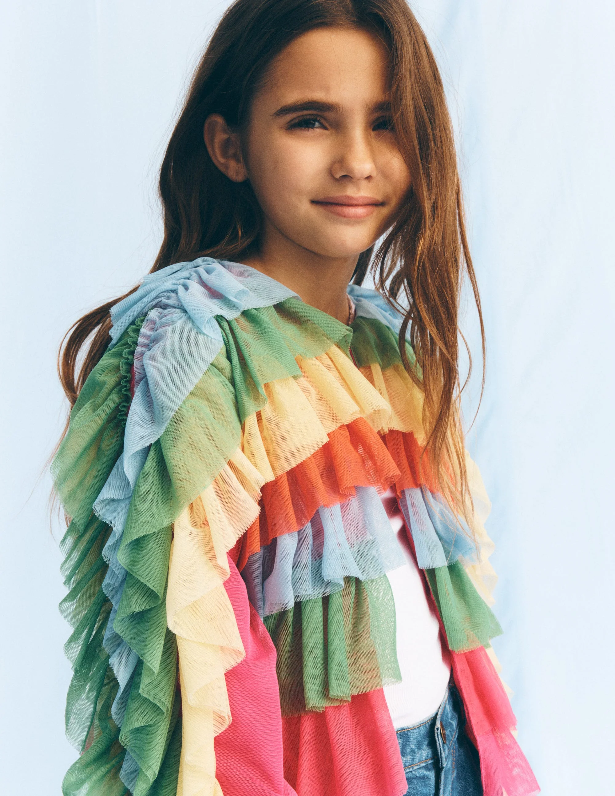 Tülljacke in Regenbogenfarben-Arc-en-ciel multi - Image 7