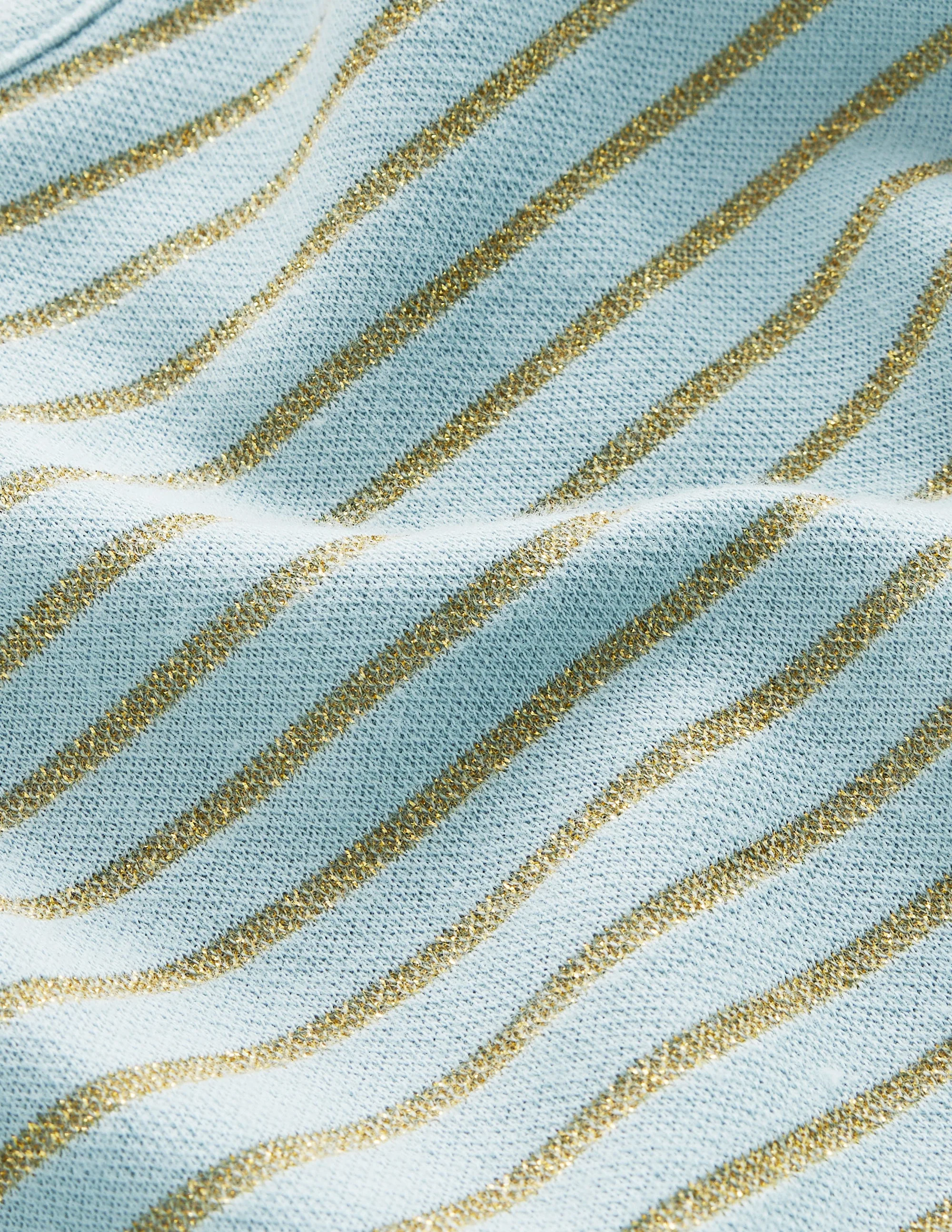 Tüllkleid mit Blütenblattrock-Vintage Blau - Image 3