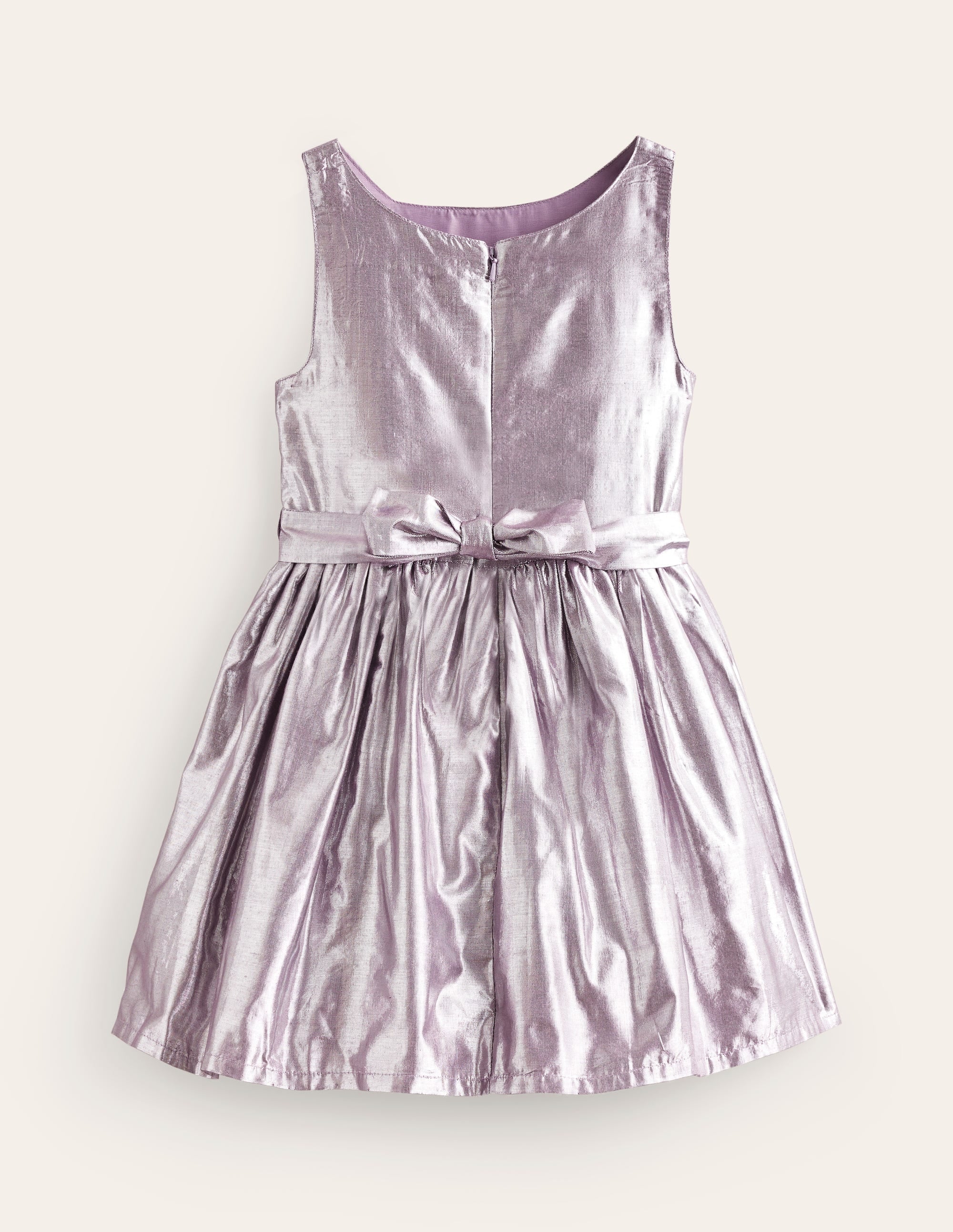 Tüllkleid mit Metallpunkten-Bergheidekraut Silber - Image 2