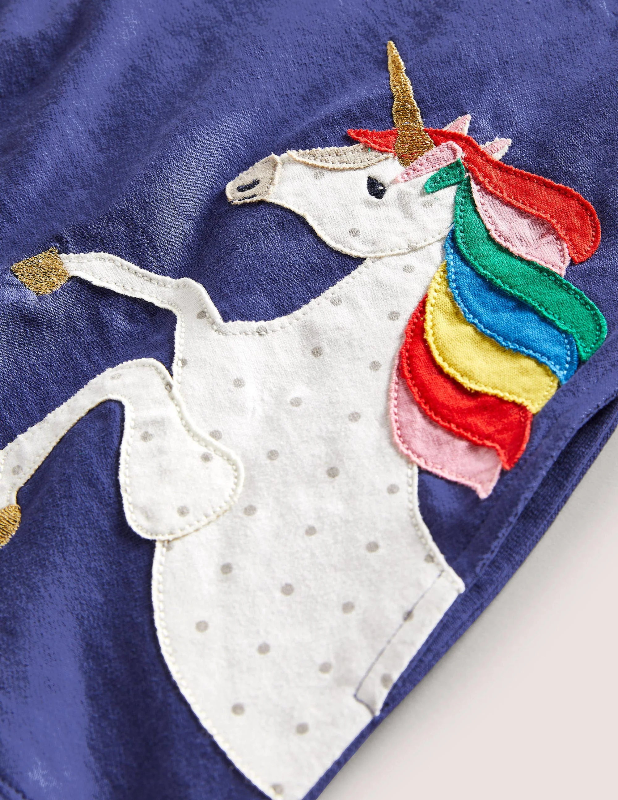 Tunika mit Applikation-Segelblau, Einhorn - Image 3