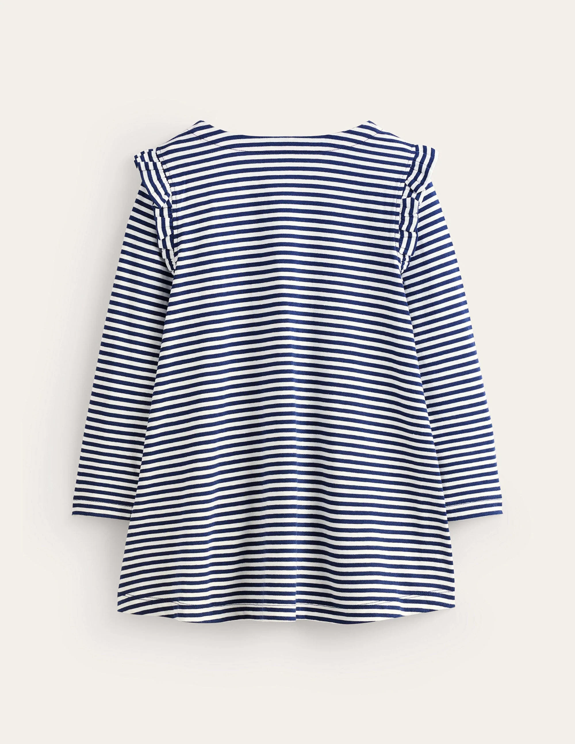 Tunika mit herzförmigen Taschen-Schuluniform-Marineblau/Naturweiß Herzen - Image 2