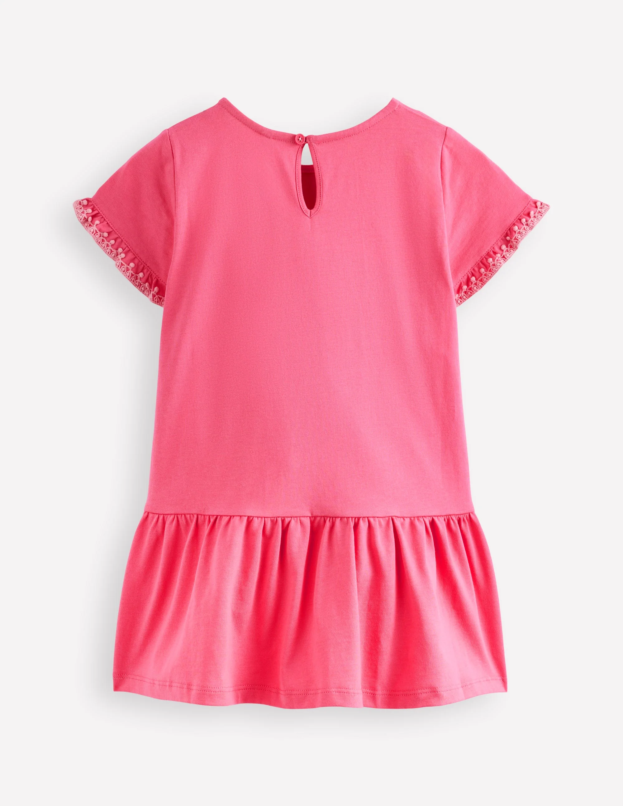 Tunika mit überschnittenen Schultern-ROSA - Image 2