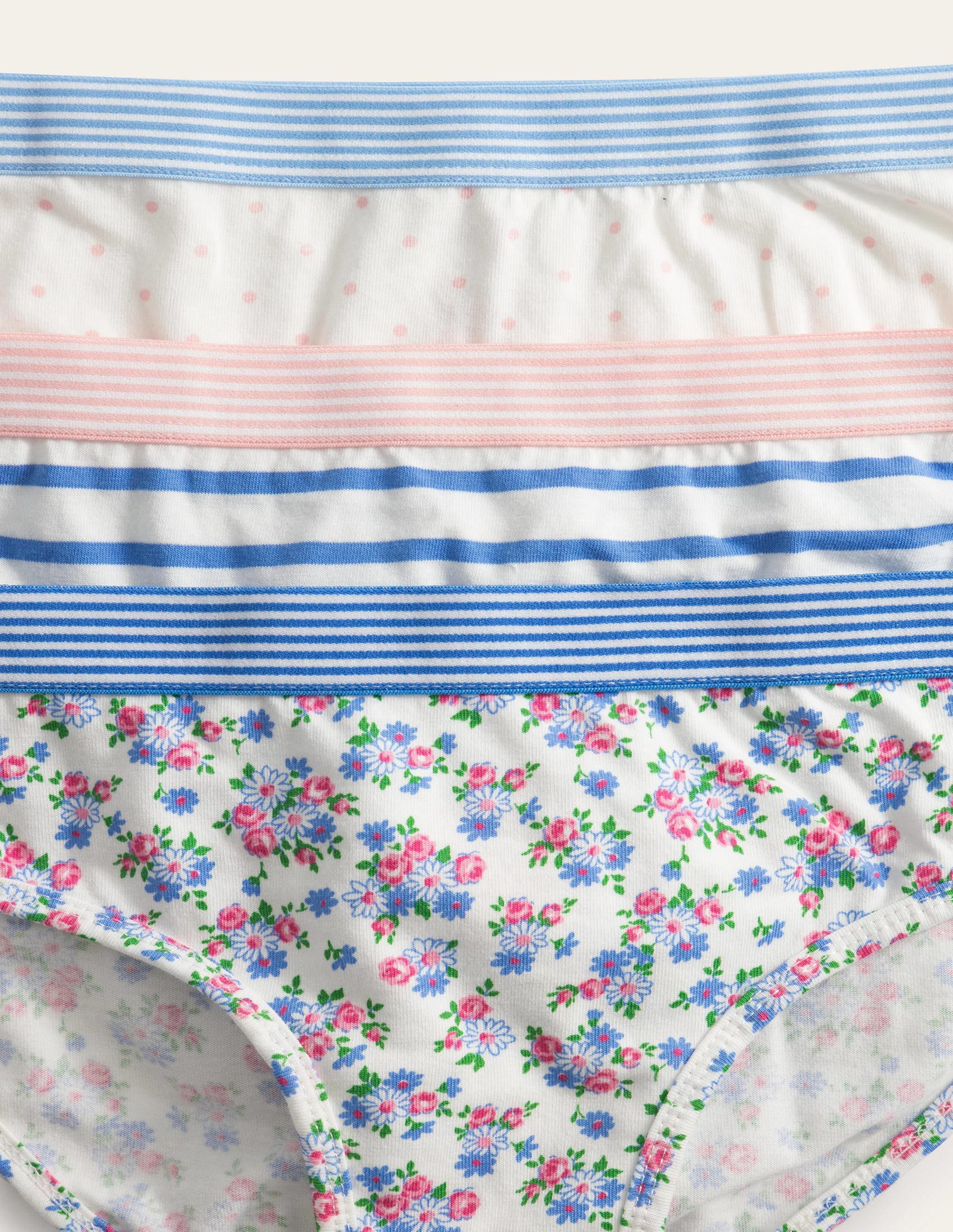 Unterhosen im 3er-Pack-Bunt Blumenmuster - Image 3