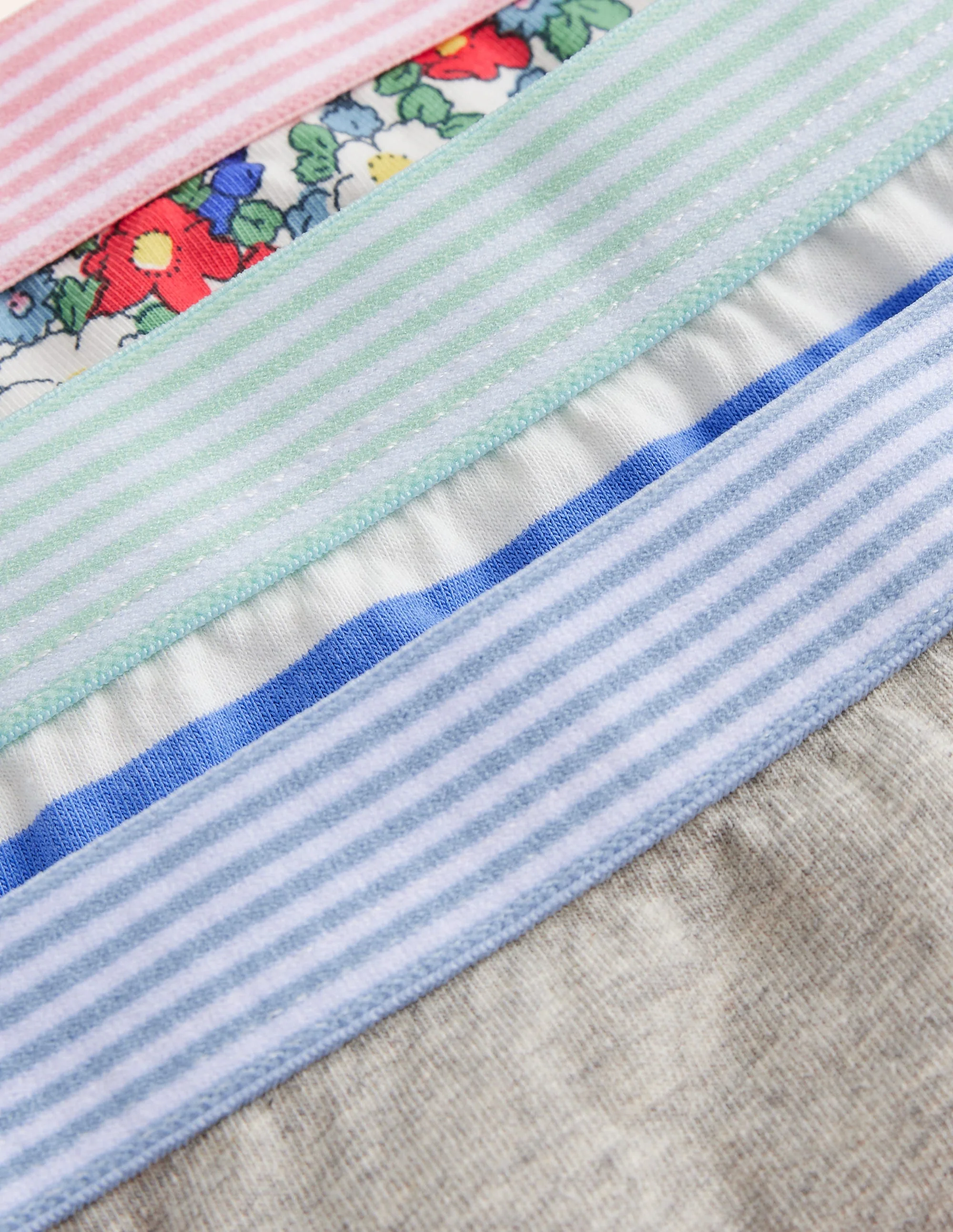 Unterhosen im 3er-Pack-Bunt & Nautisch Floral - Image 3