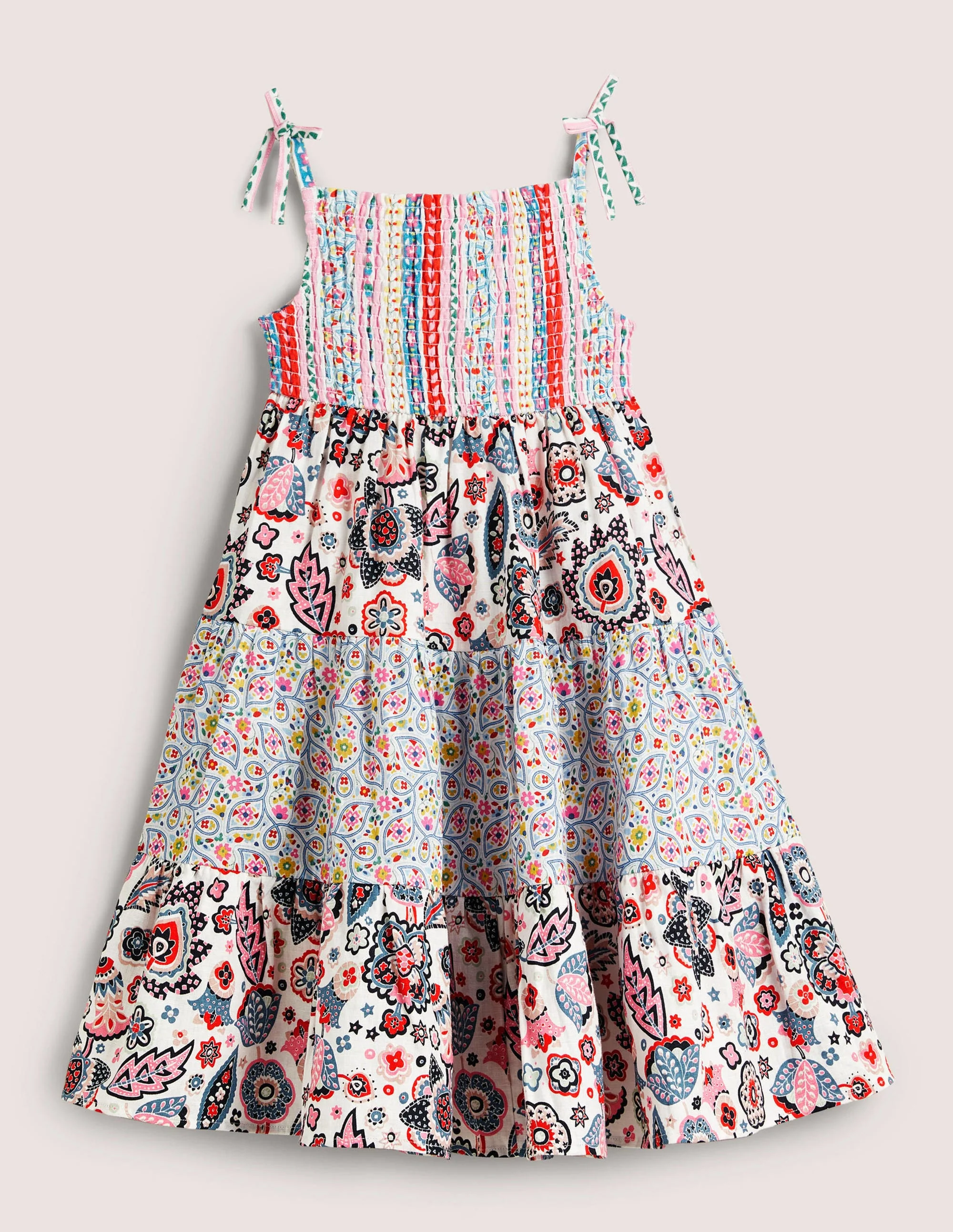 Upcycling-Kleid-Rosa
