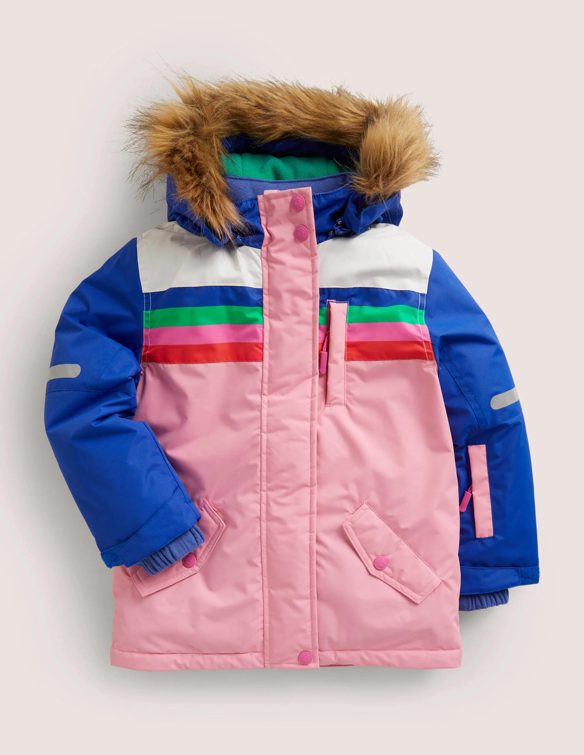 Wasserabweisende Allwetter-Jacke-Hellrosa