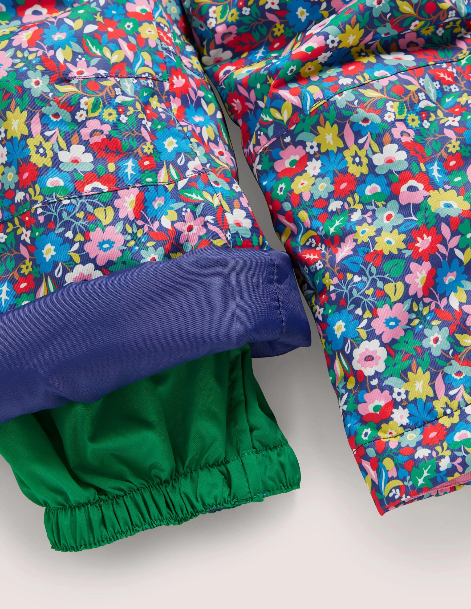 Wasserdichte Allwetterhose-Bunt, Patchwork-Blumen - Image 3