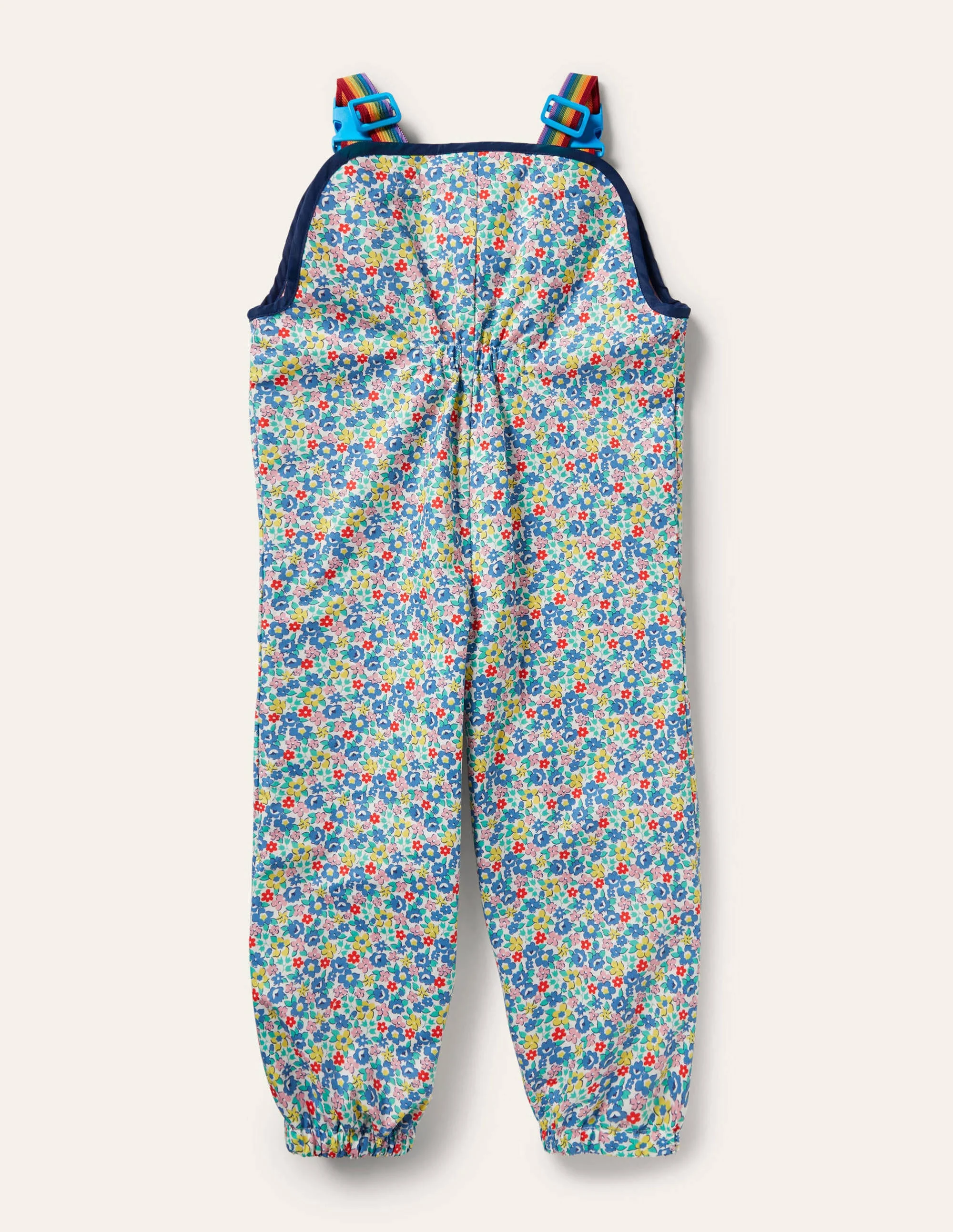 Wasserdichte Latzhose-Bunt, Frühlingsblumen - Image 2
