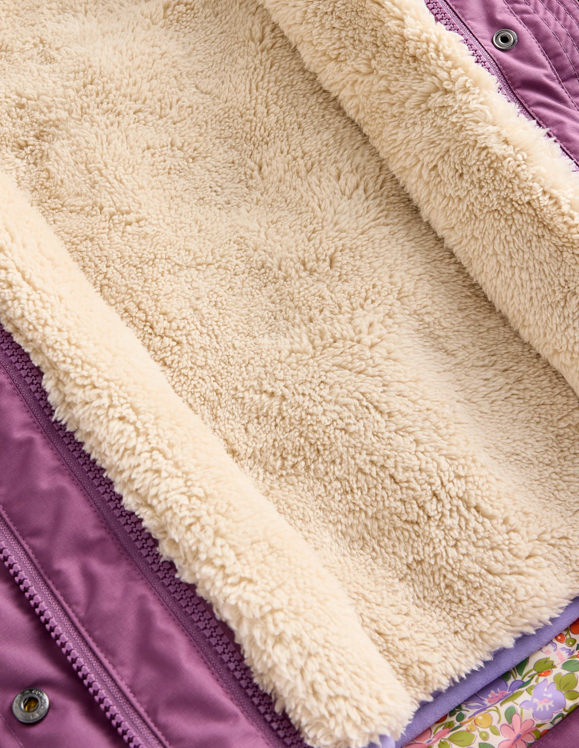 Wasserdichter 4-in-1-Mantel-Brombeerviolett - Image 5