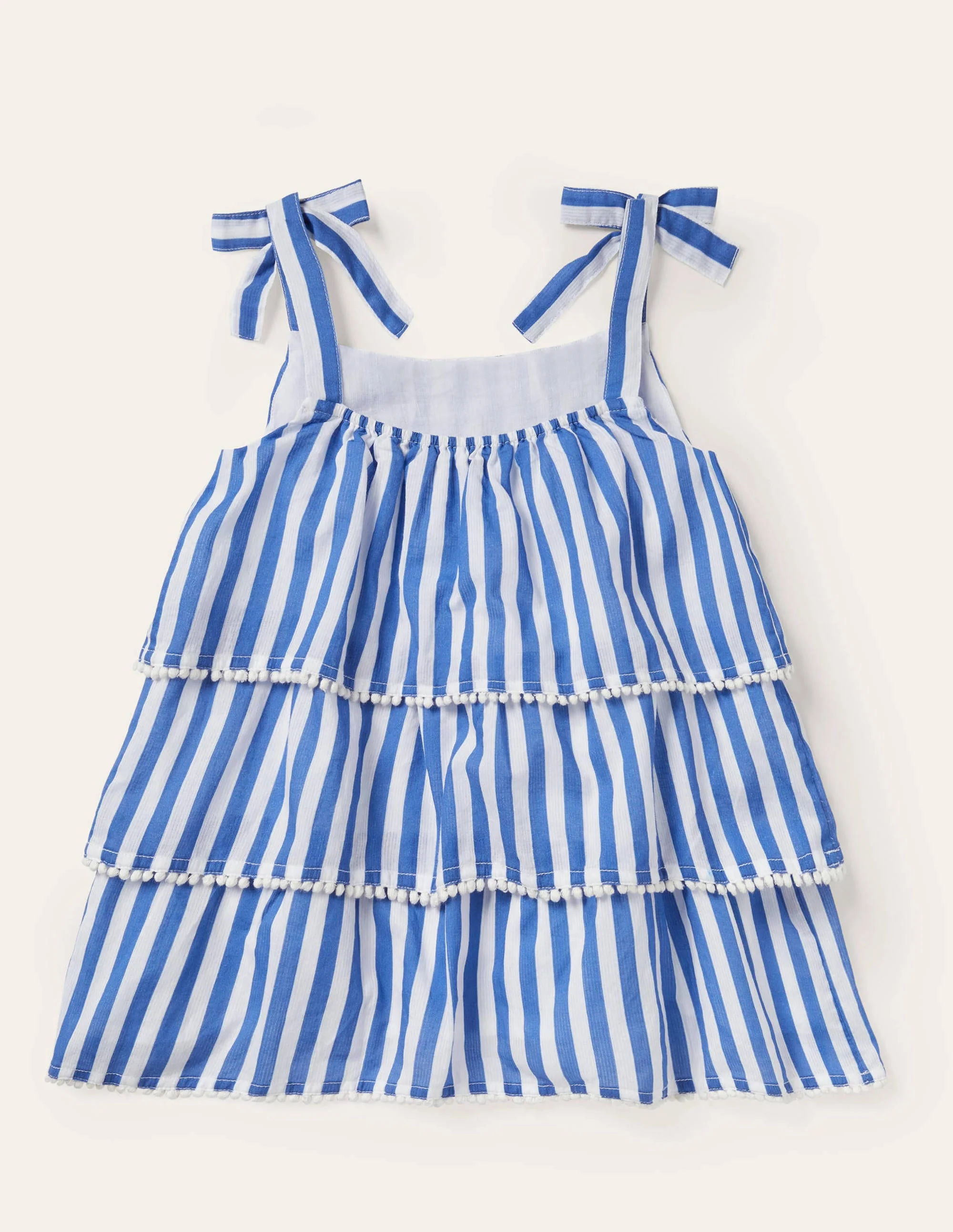 Weboberteil mit Stufen-Elisabethanisches Blau/Naturweiß - Image 2