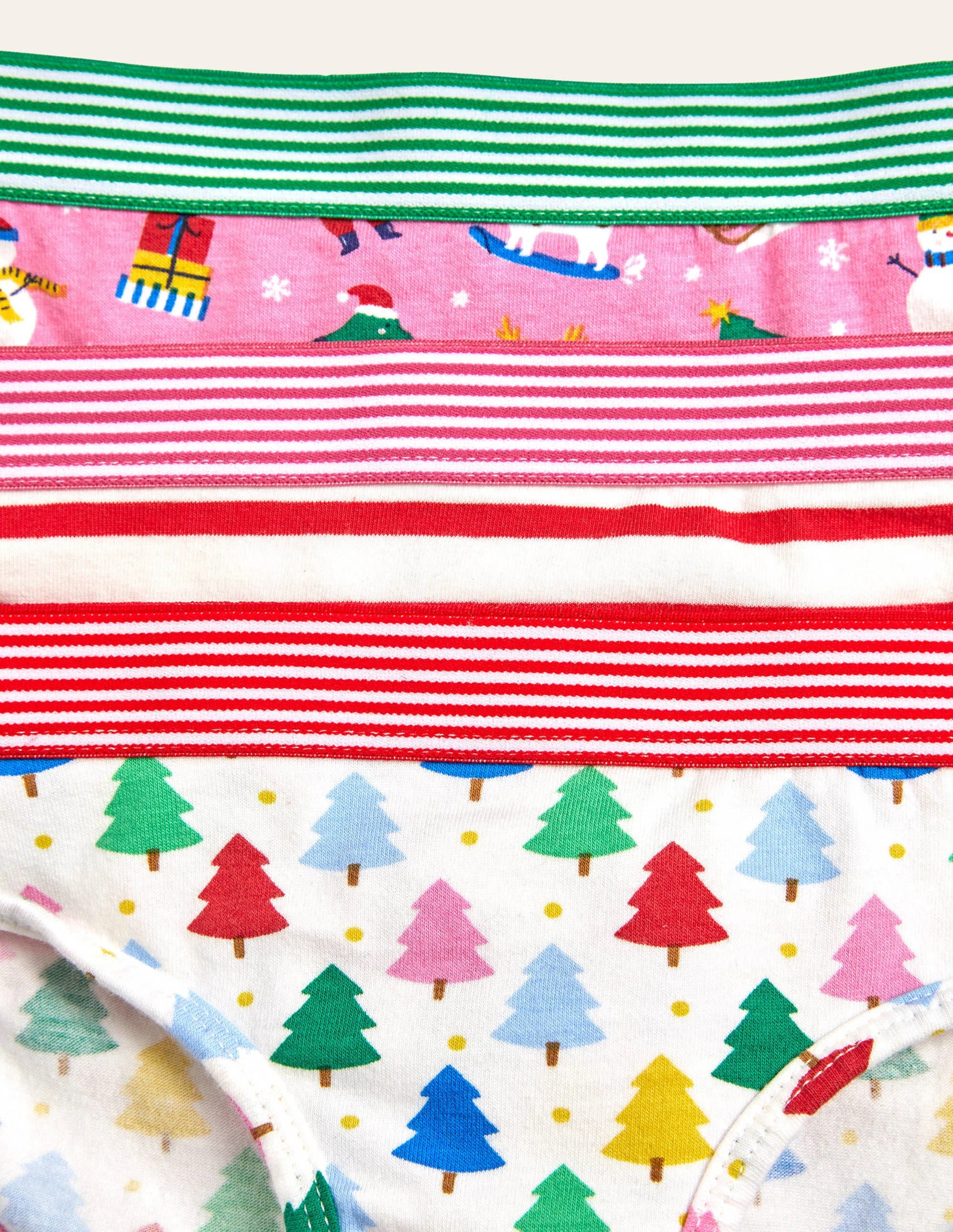 Weihnachtliche Slips im 3er-Pack-Bunt - Image 3