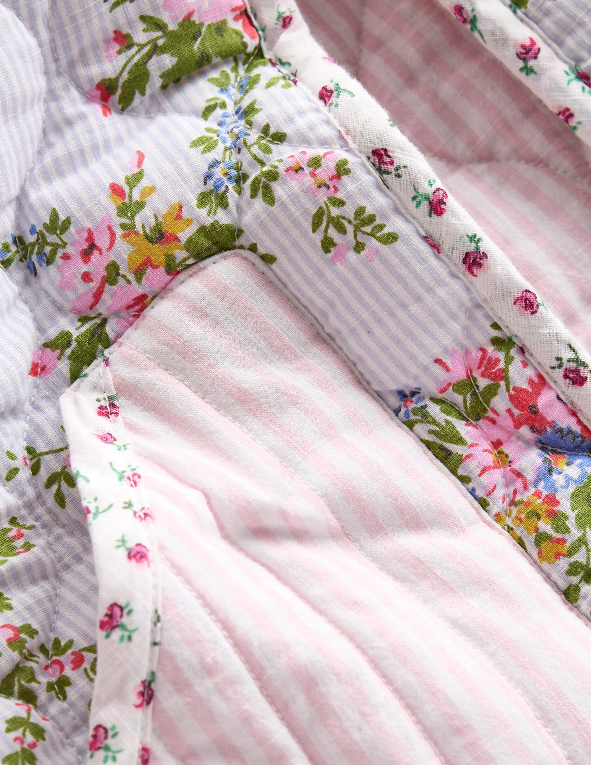 Wendbare Steppjacke-Kuddelmuddel-Blumenmuster - Image 3