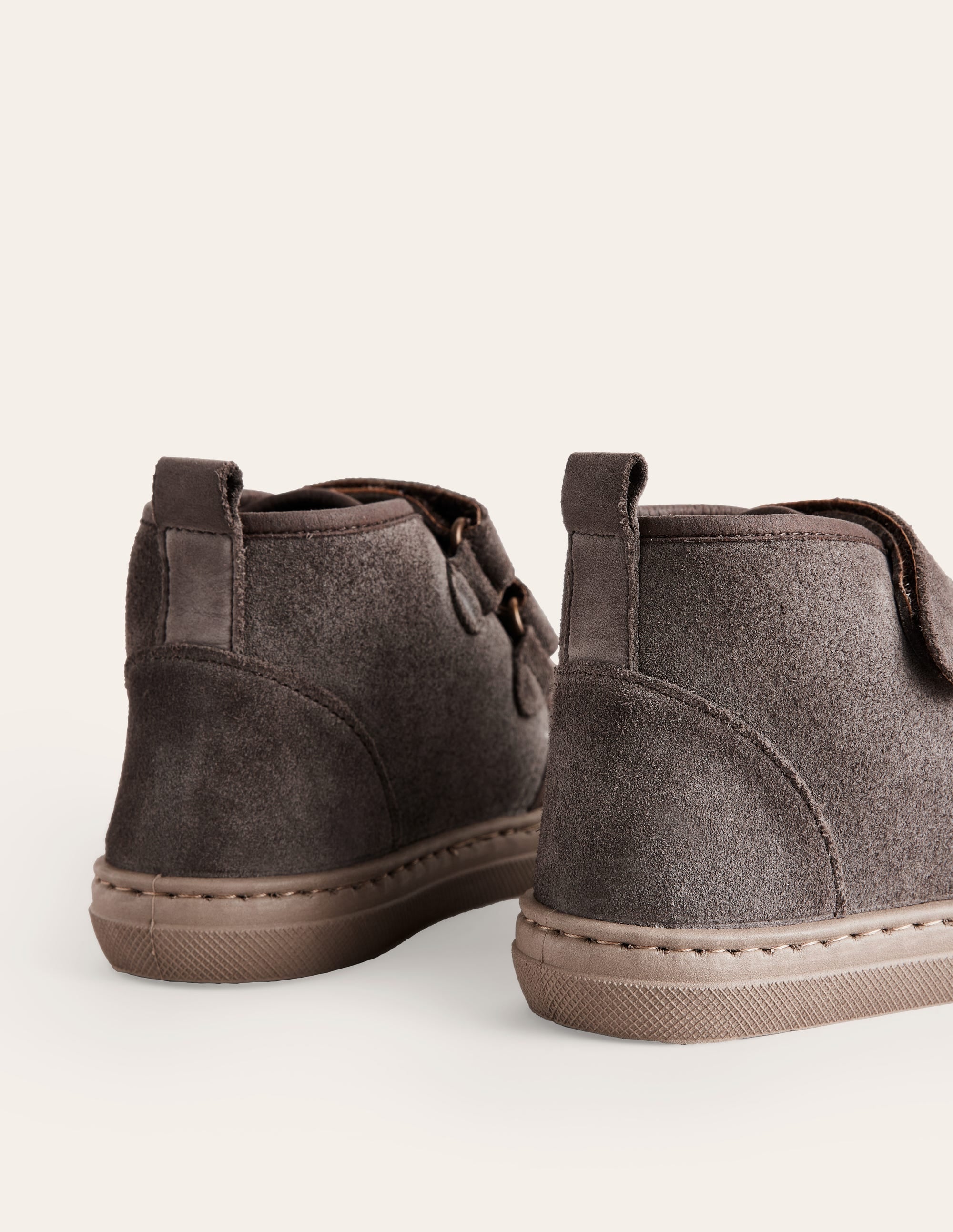 Wildleder-Riemenstiefel-Grau - Image 3