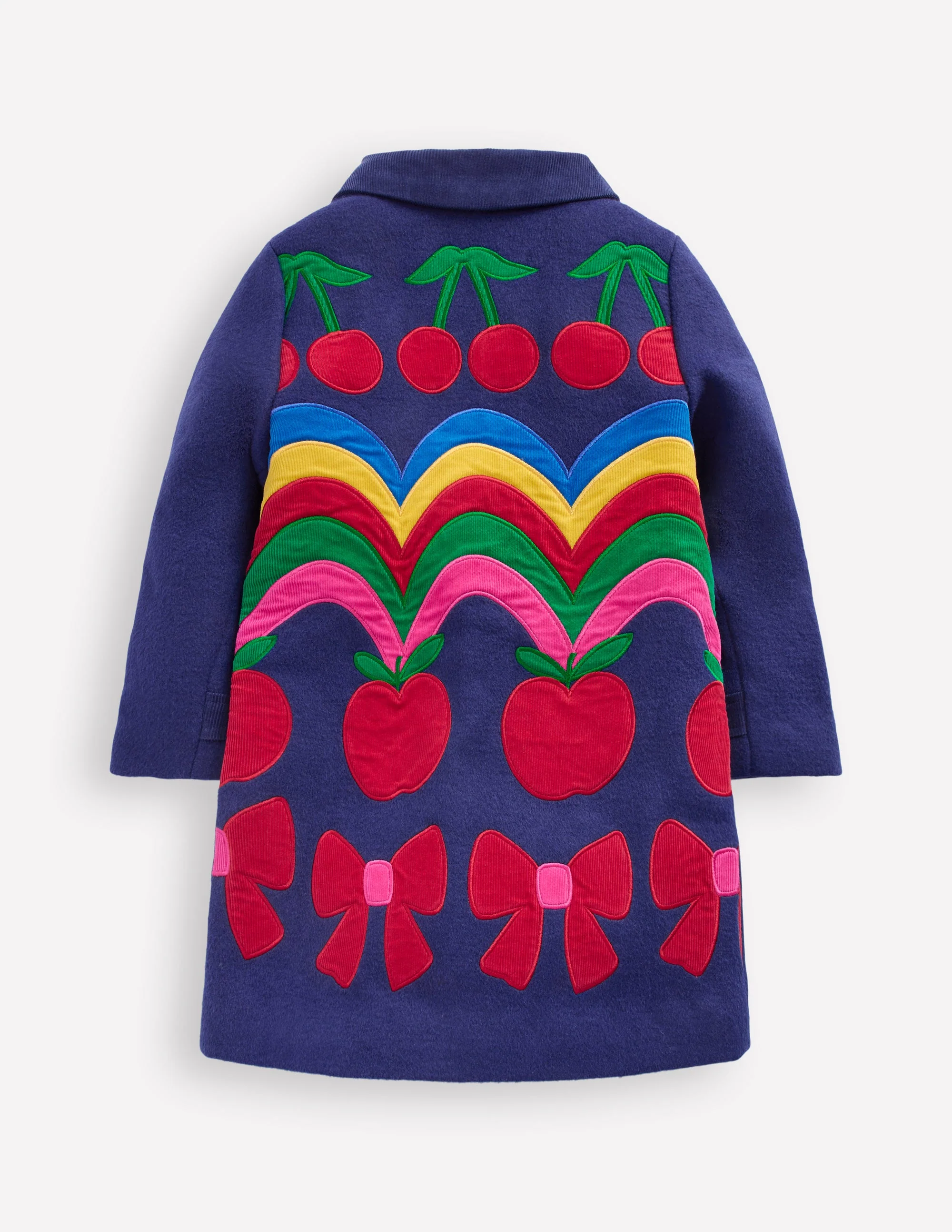 Wow Schicker Mantel-Steuerbordblau Kirsche Regenbogen - Image 2