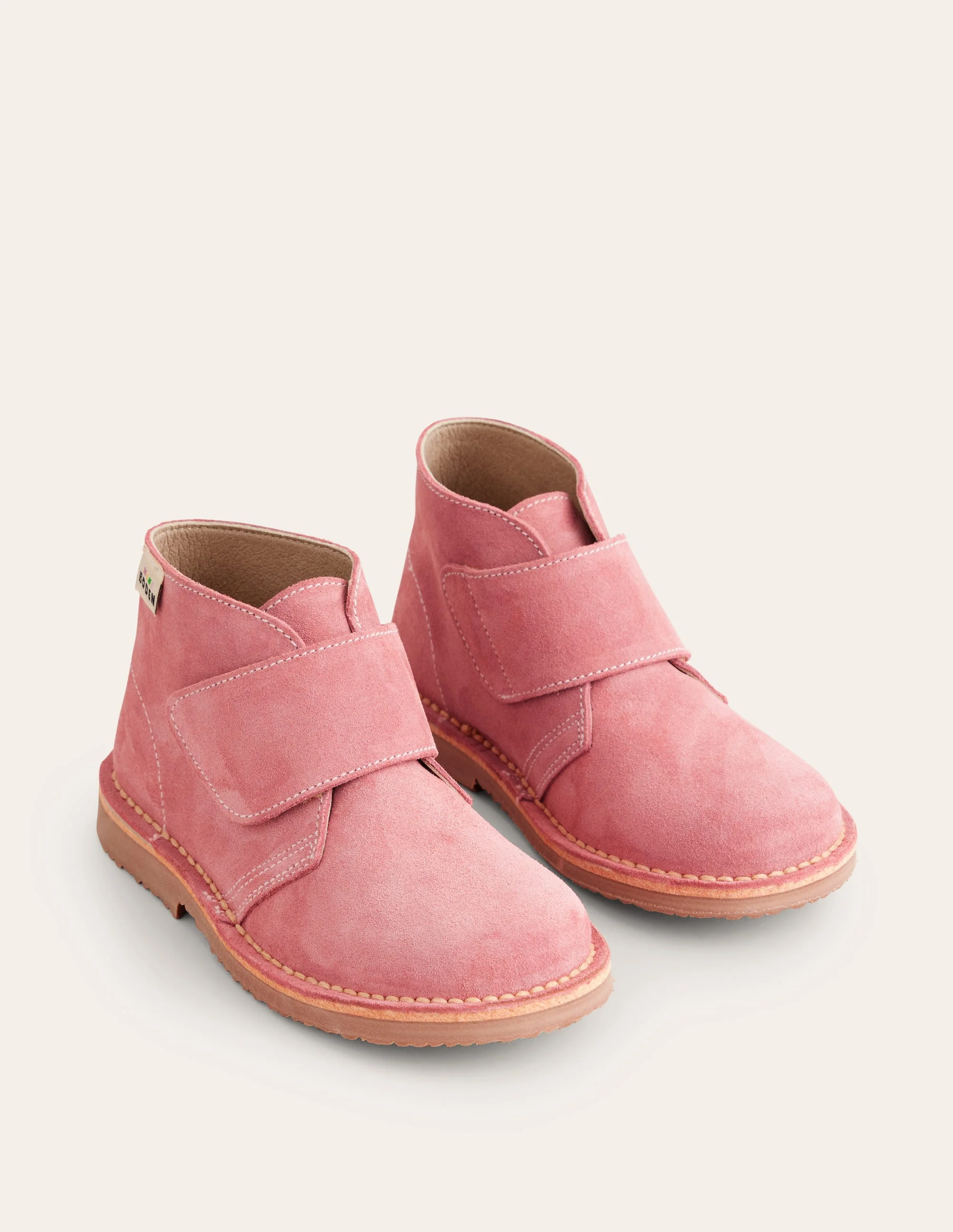 Wüstenstiefel aus Wildleder-Rosa - Image 2