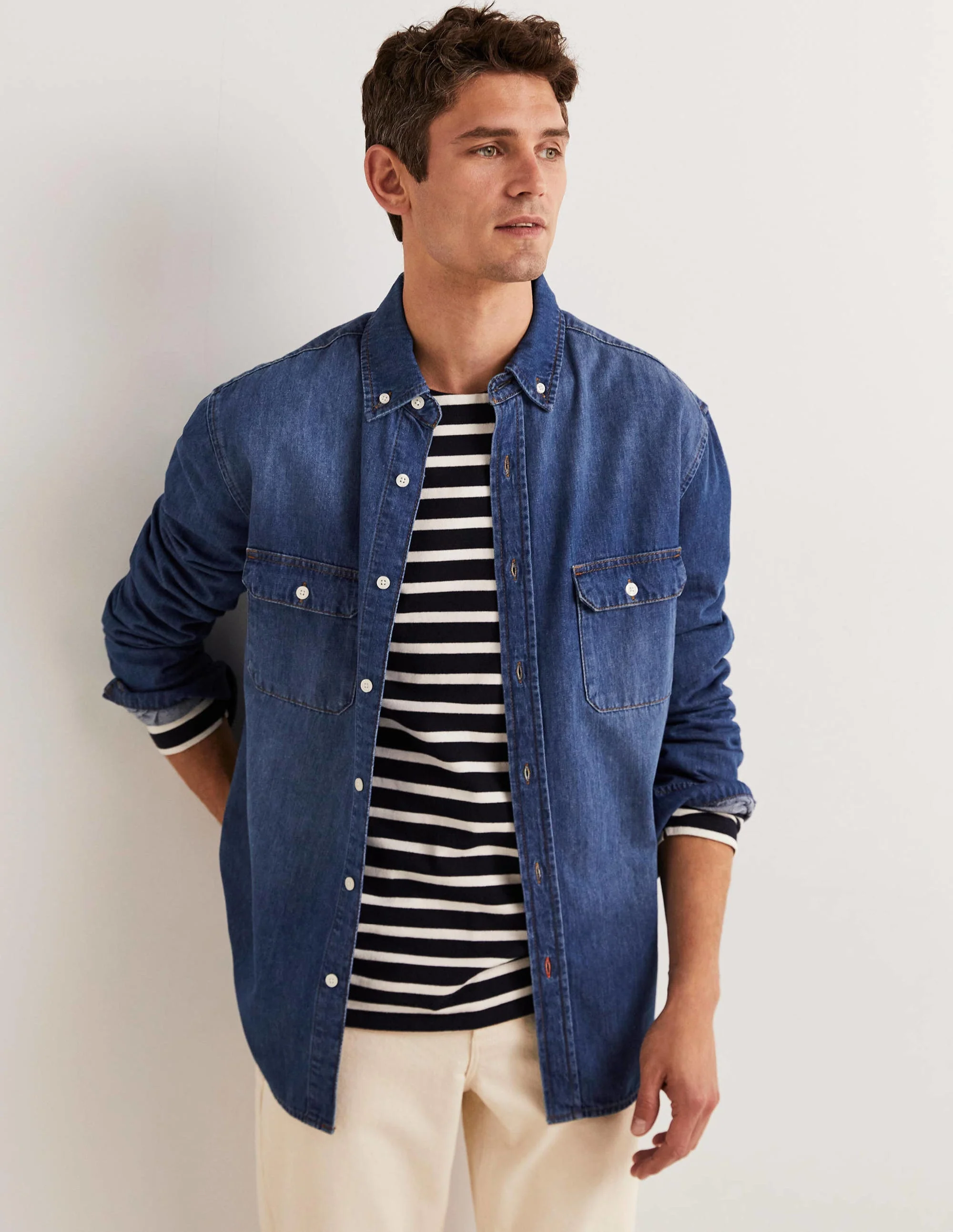 Authentisches Denim-Hemd-Denim - Image 4