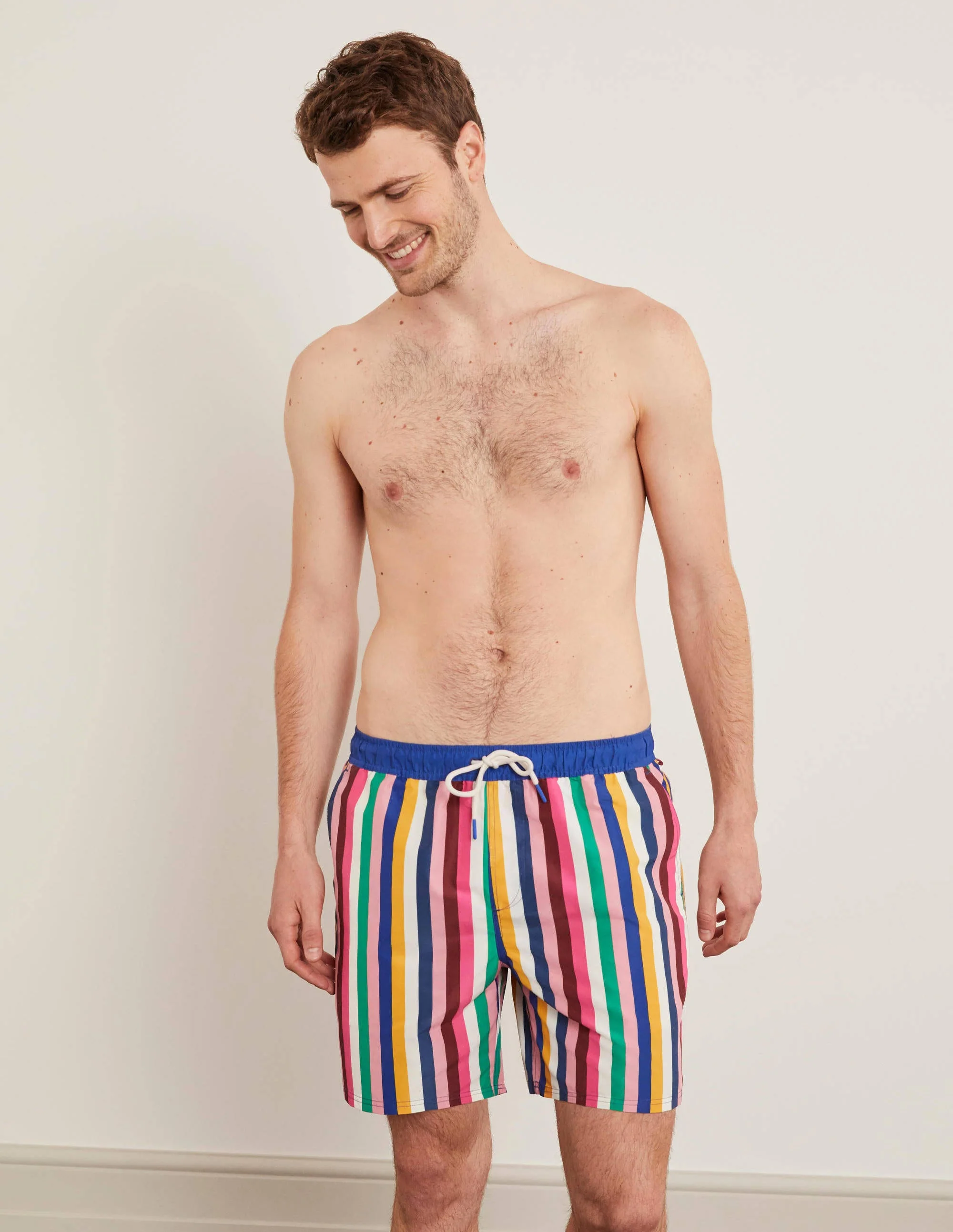 Badeshorts-Bunt, Gestreift - Image 3