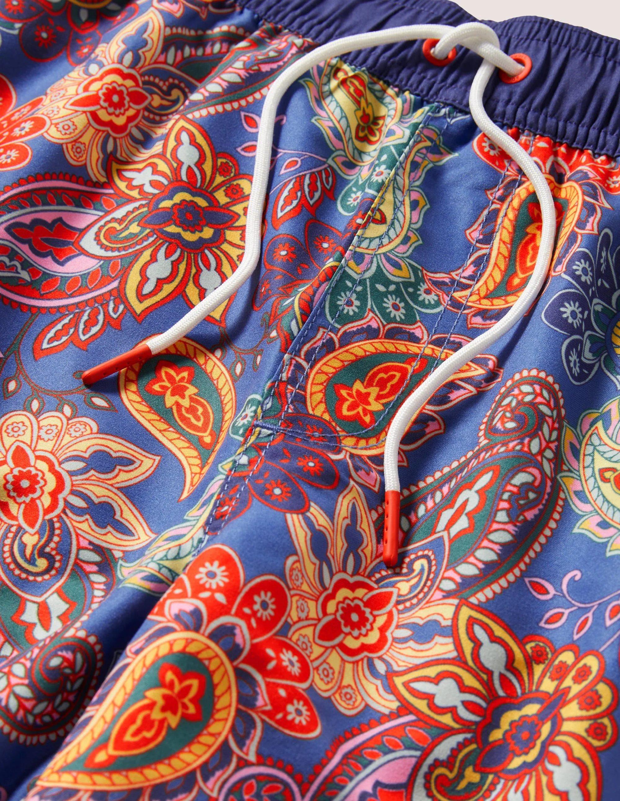 Badeshorts-Rivierablue, Paisleymuster - Image 6