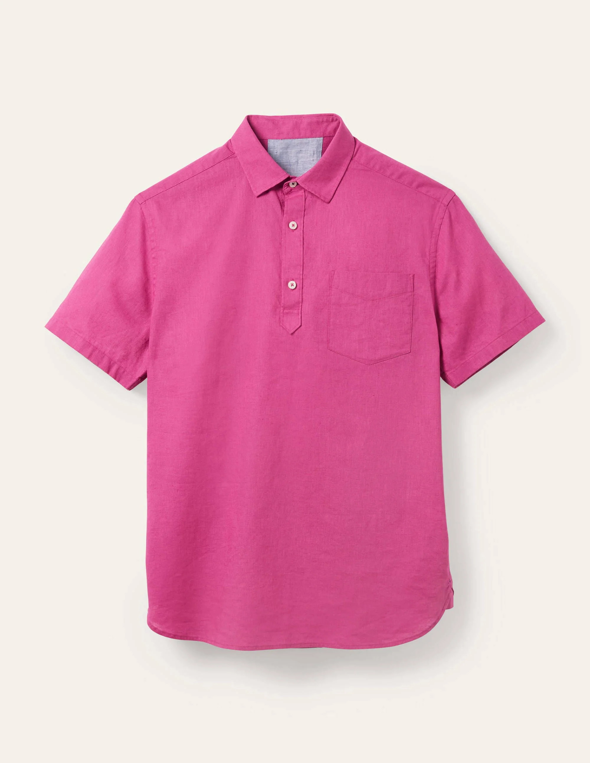 Baumwollleinen-Popover-Berry Mauve - Image 6