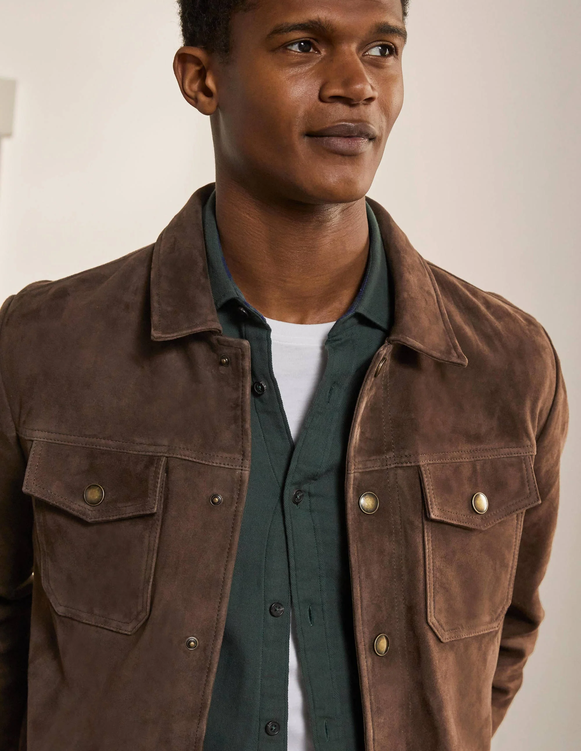 Beaufort Wildlederjacke-Mokka