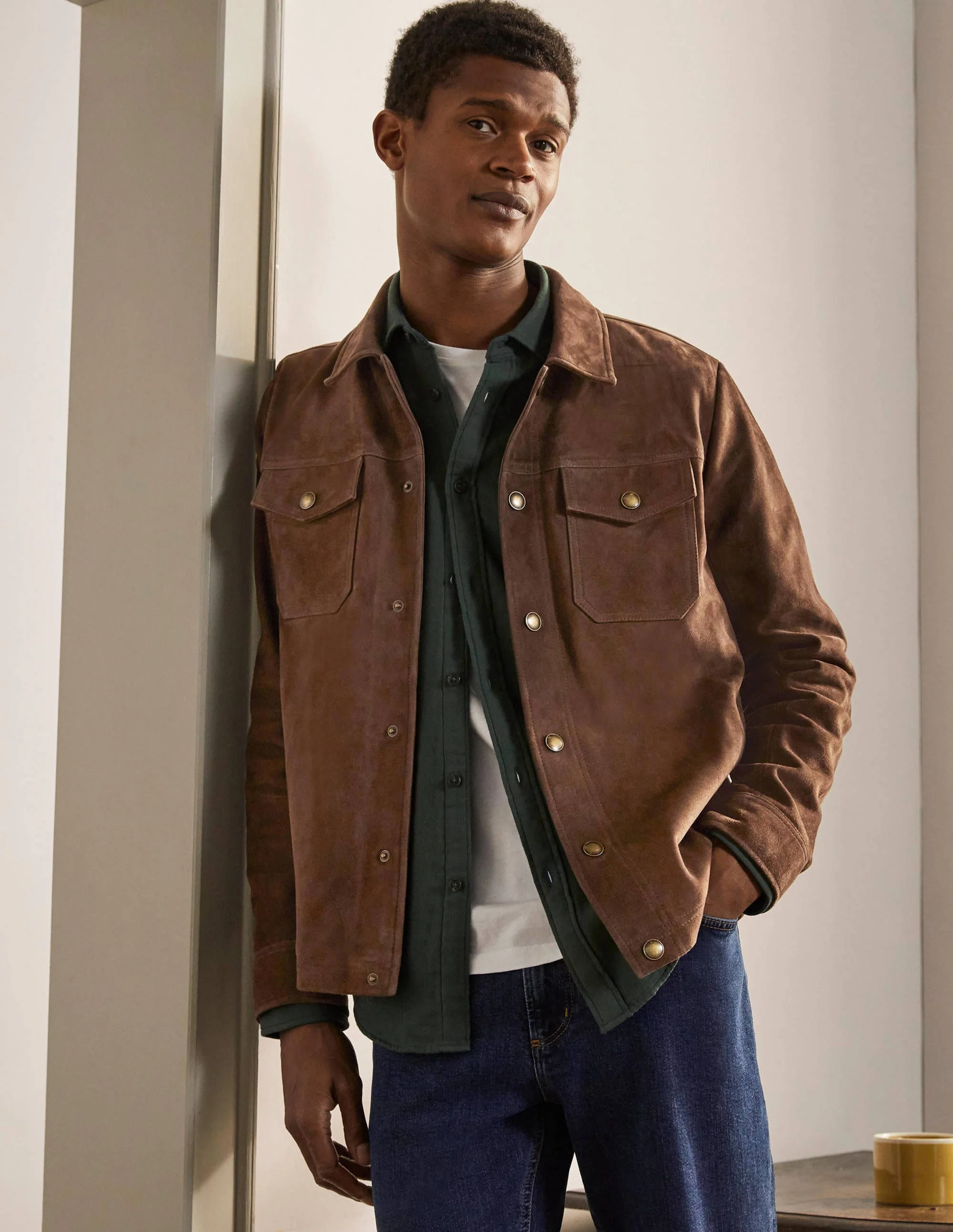 Beaufort Wildlederjacke-Mokka - Image 4