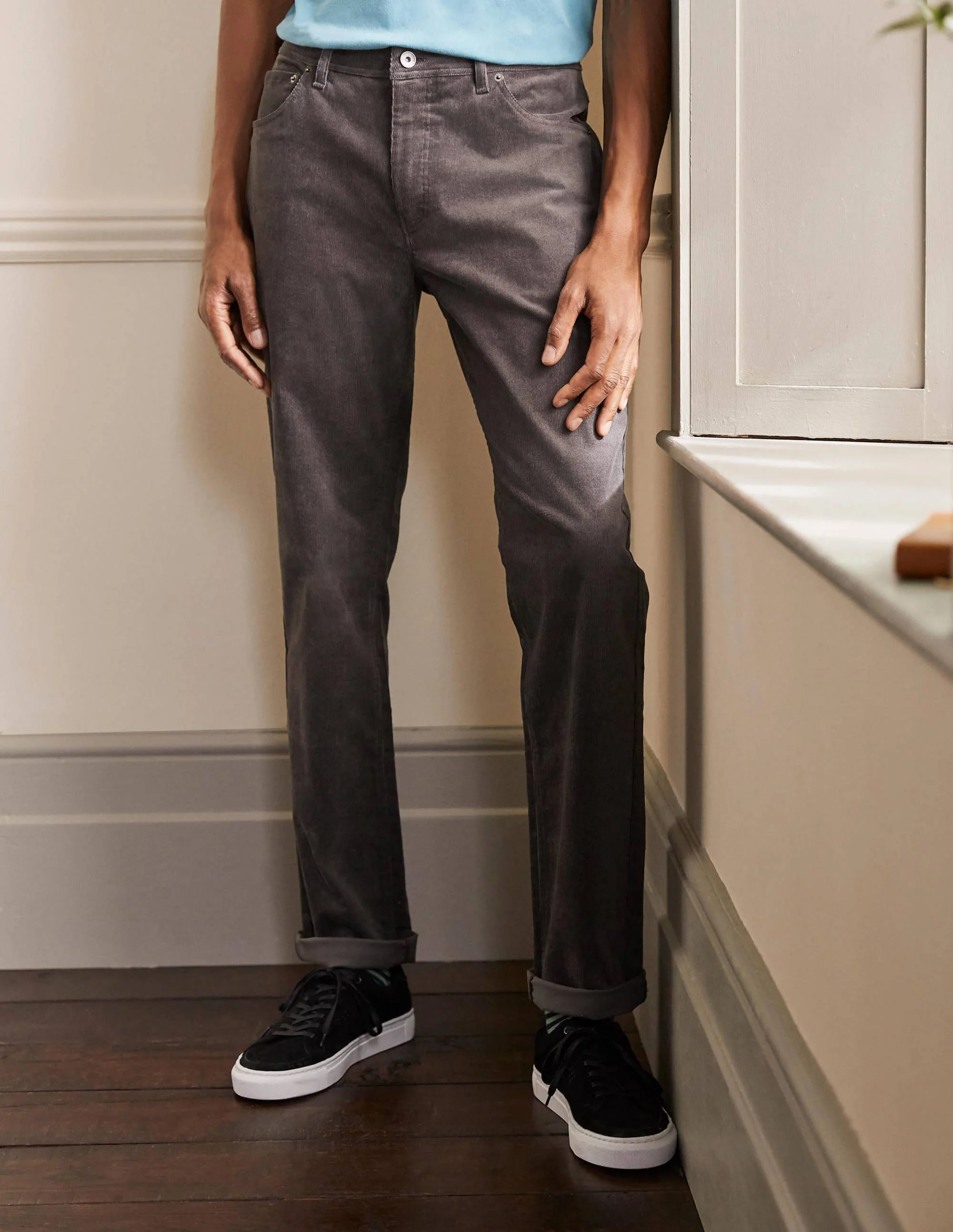Belvedere Cordhose-London-Grau - Image 4