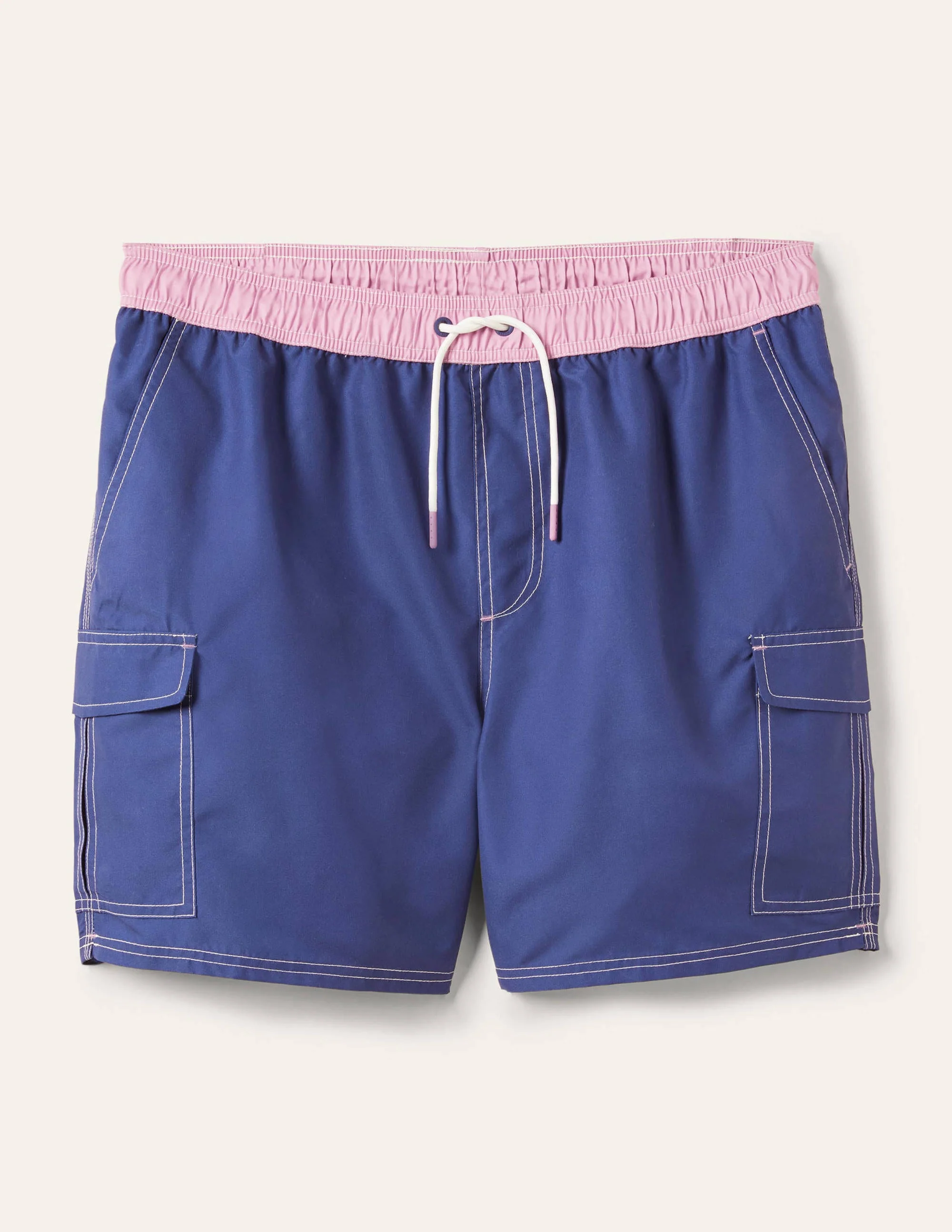 Cargo-Badeshorts-Offiziersblau - Image 6