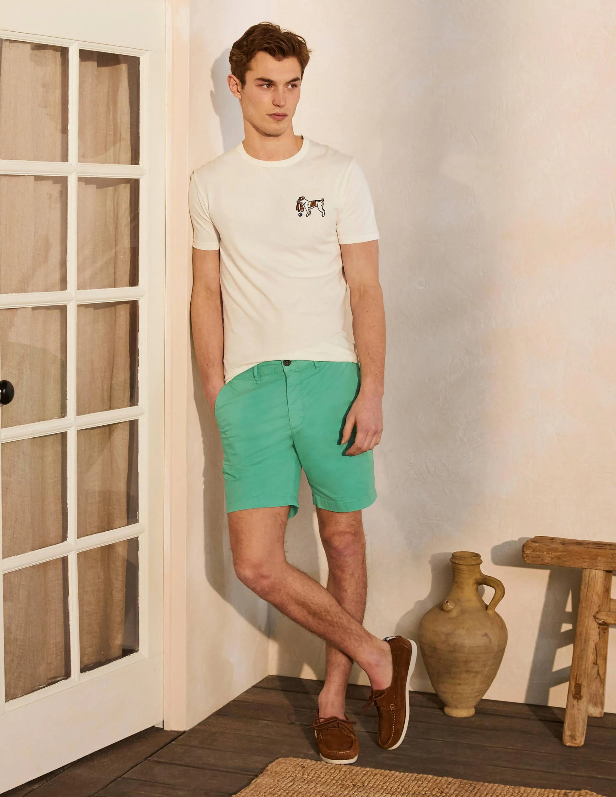 Chinoshorts-Spargelgrün - Image 2