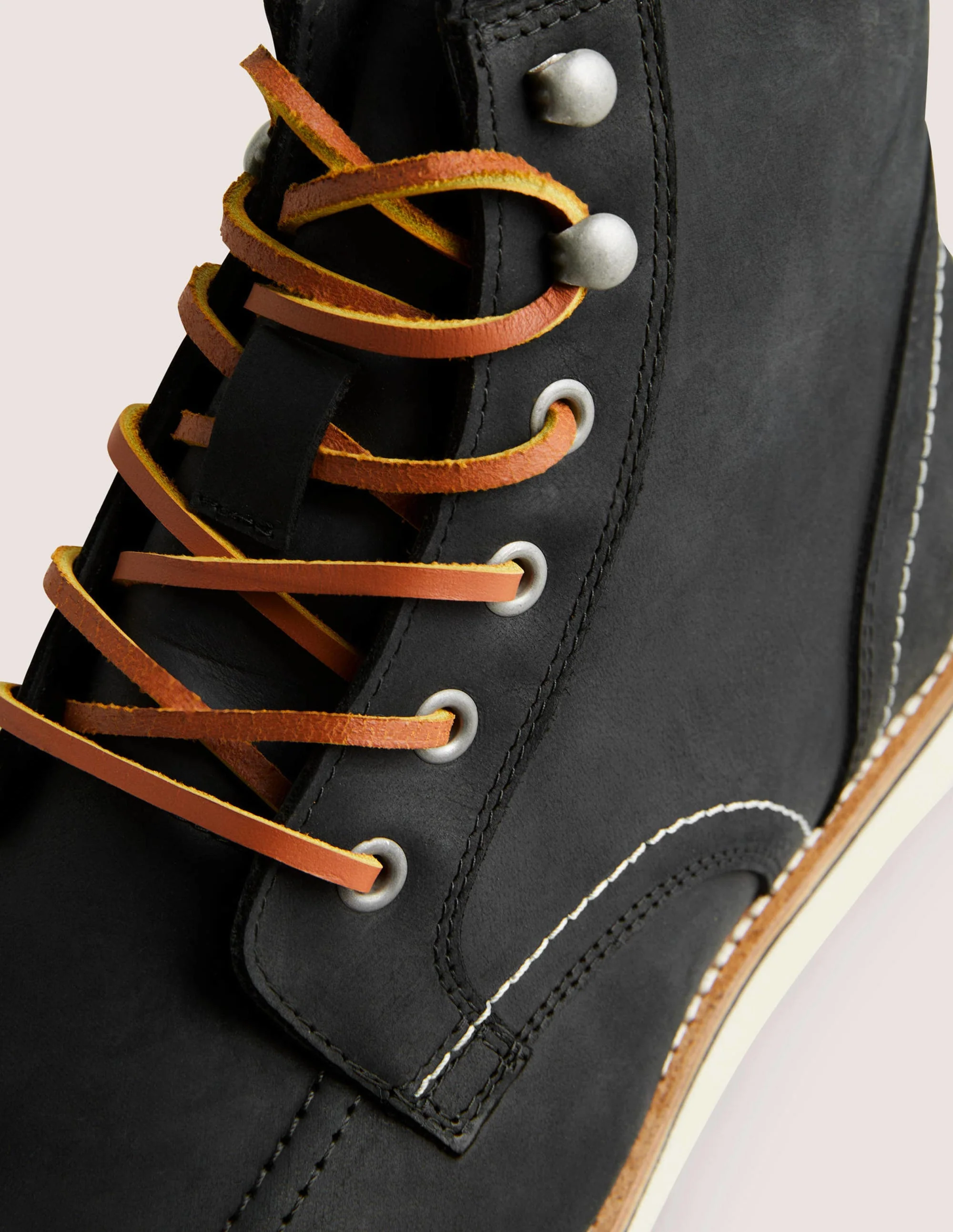 Chukka-Boots aus Leder-Schwarz - Image 5