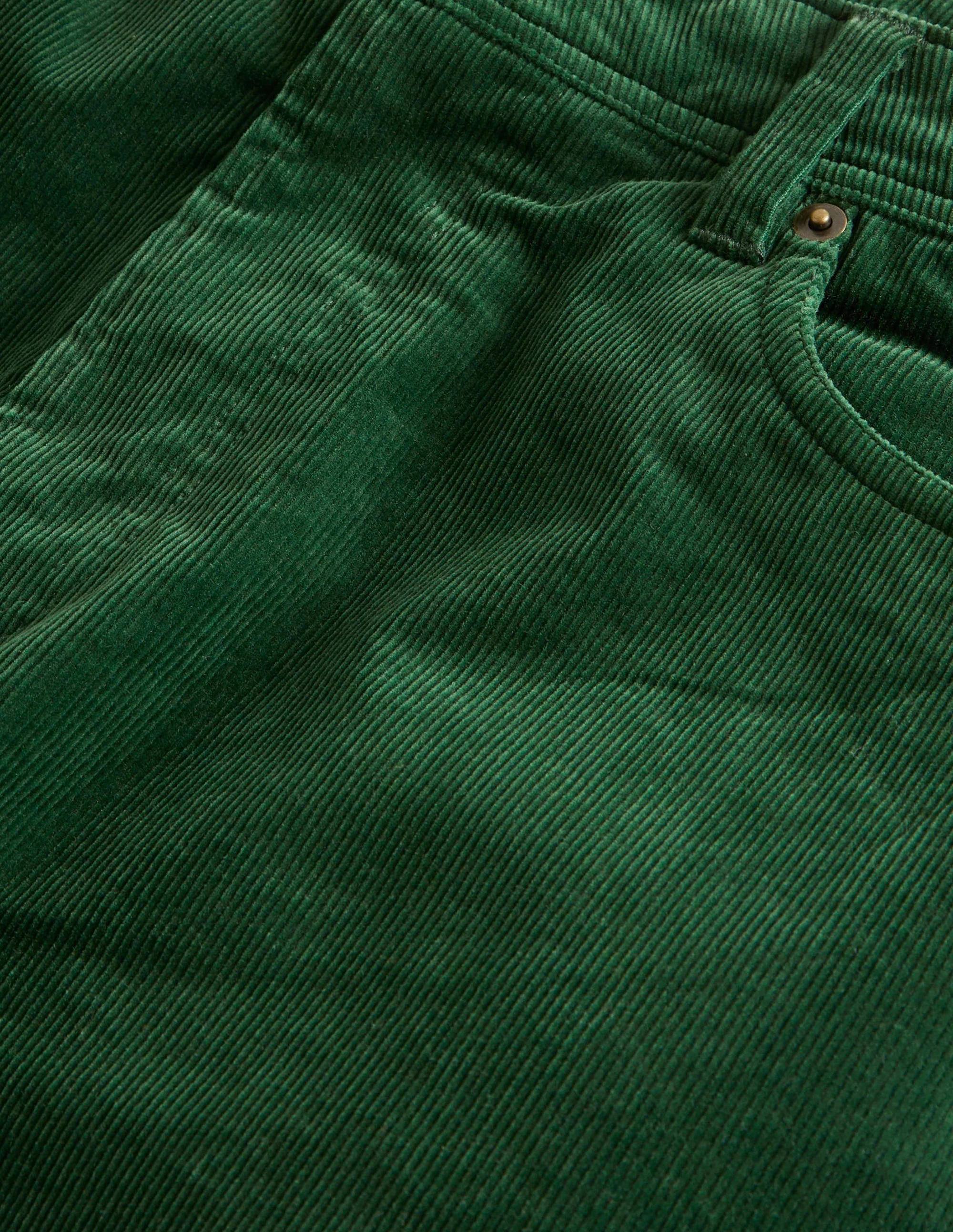Cordhose mit fünf Taschen-Waldgrün - Image 7