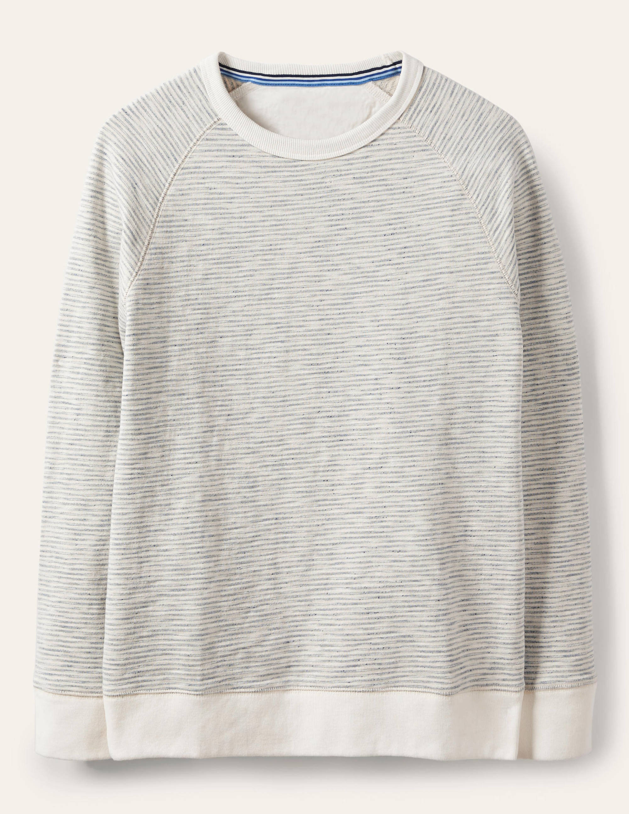 Danby Gebürstetes Sweatshirt-Grau, Gestreift - Image 5