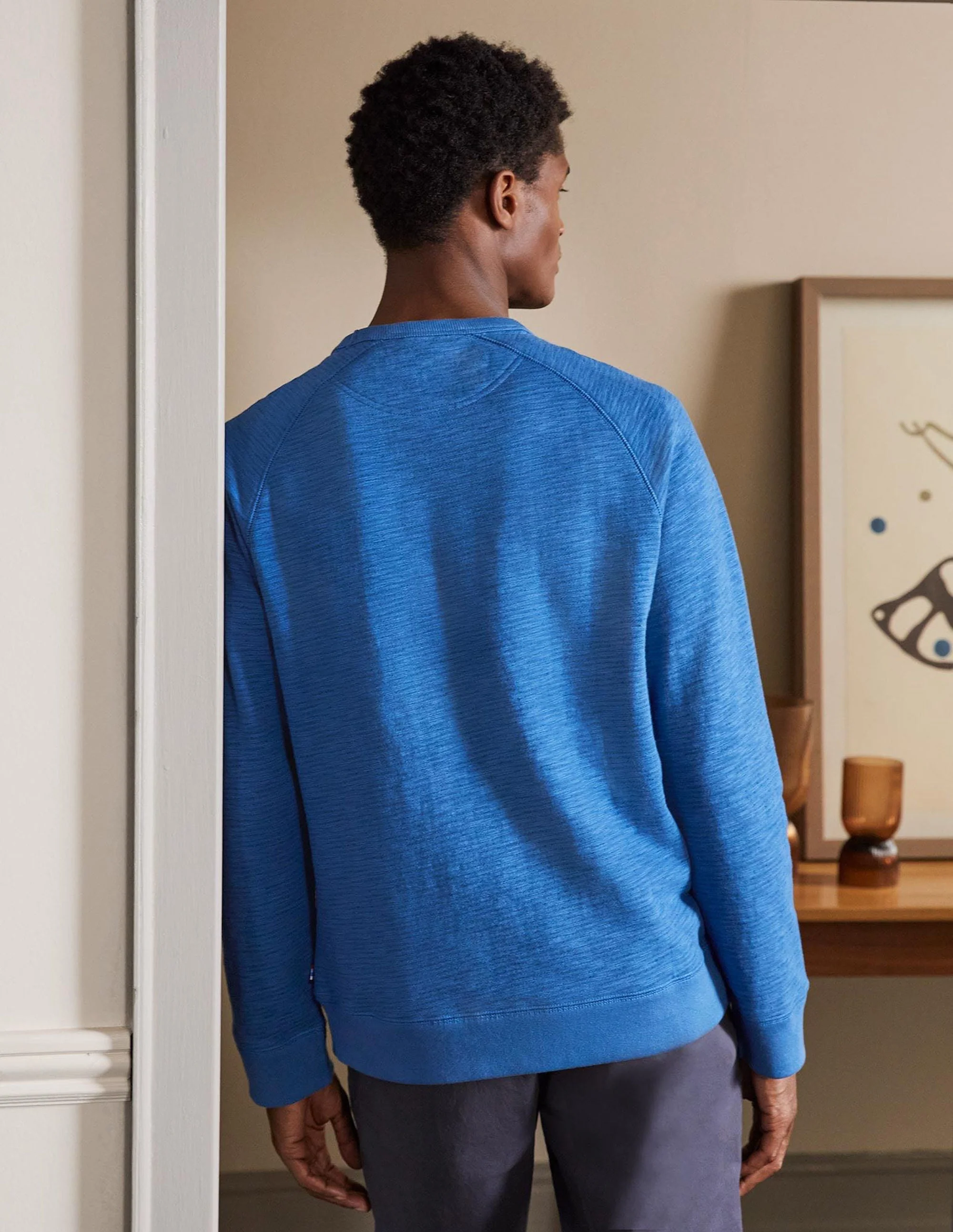 Danby Gebürstetes Sweatshirt-Tintenblau - Image 3