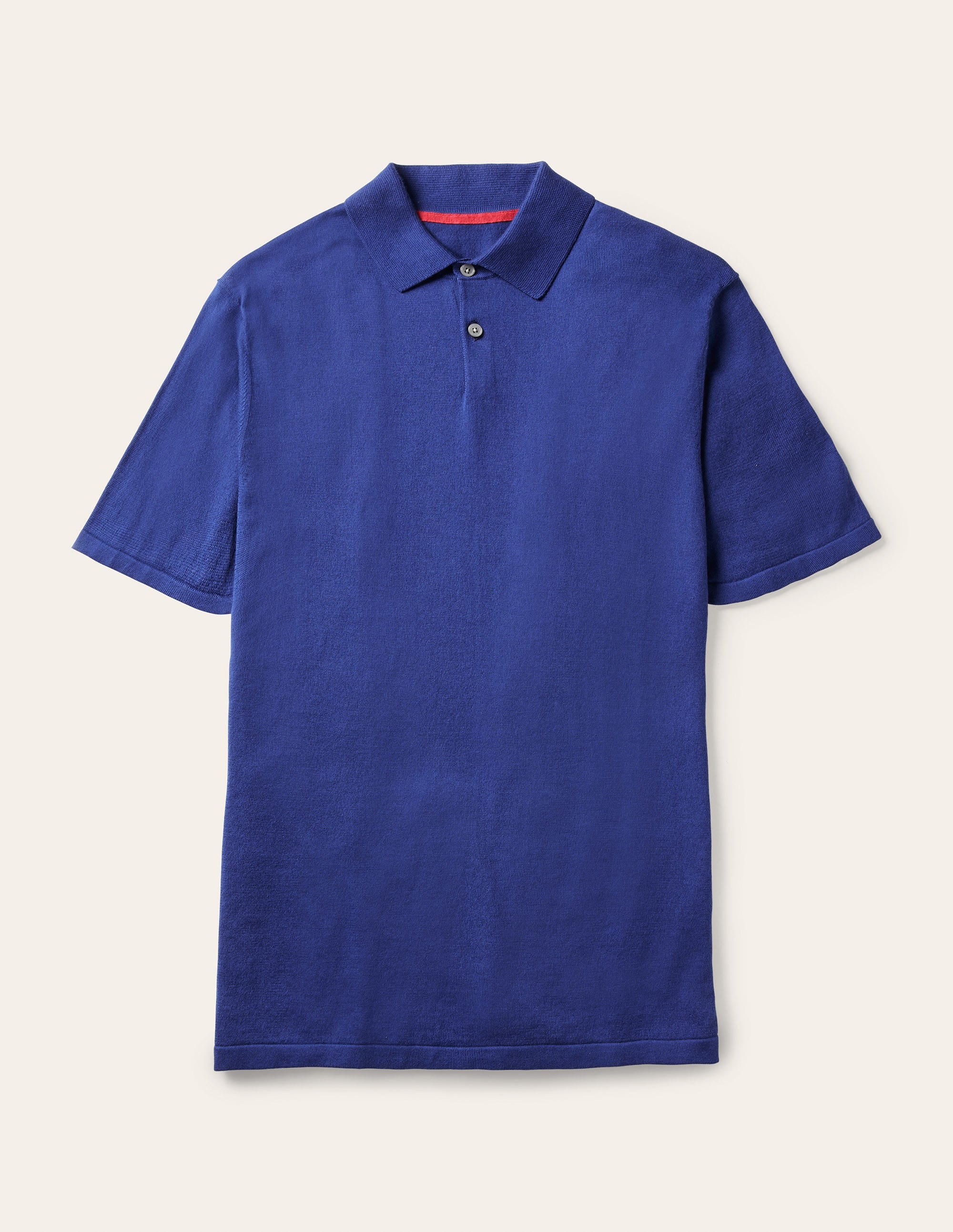 Finsbury Strick-Poloshirt-Tintenblau - Image 6