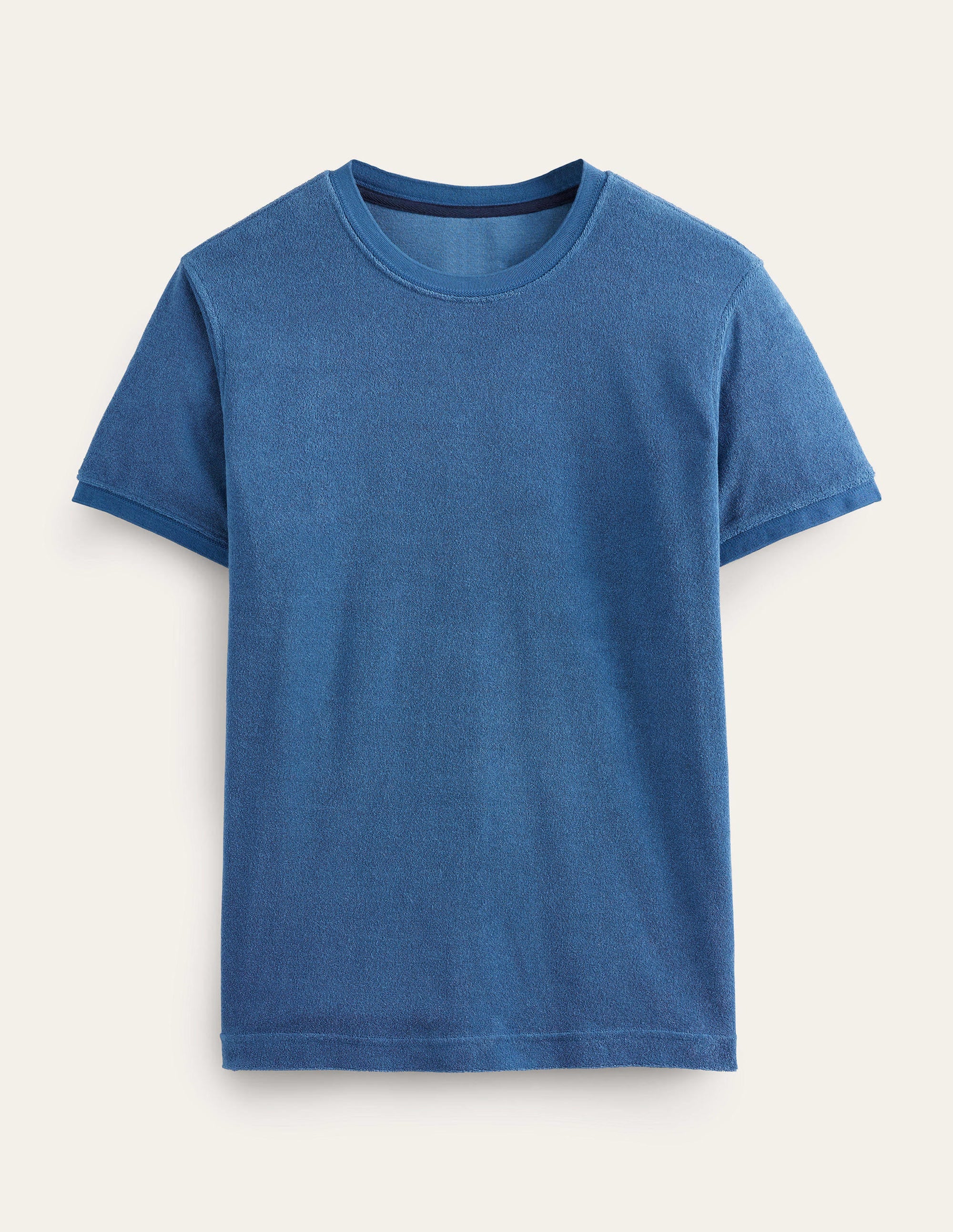 Frottee-T-Shirt-Klassisches Marineblau - Image 5
