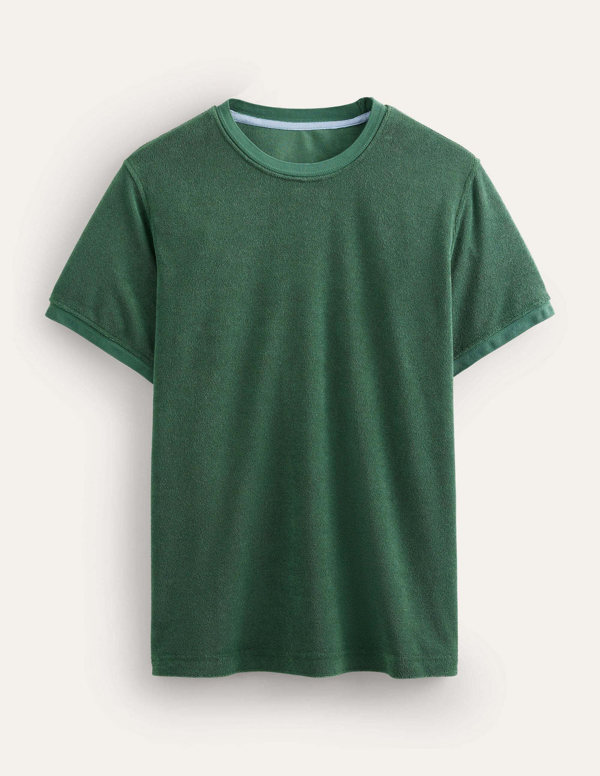 Frottee-T-Shirt-Palmblattgrün - Image 5