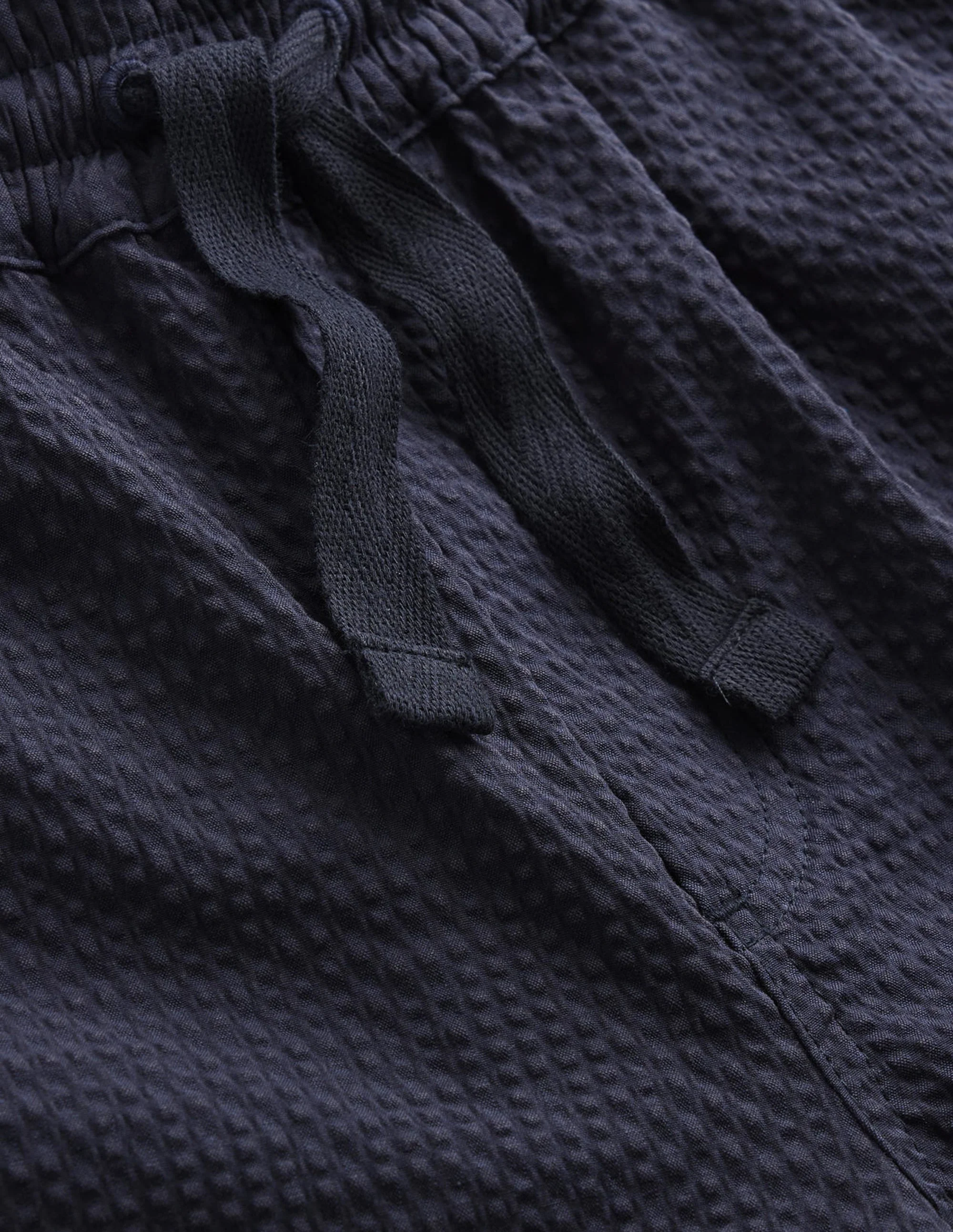 Gemusterte Shorts-Marineblau - Image 6
