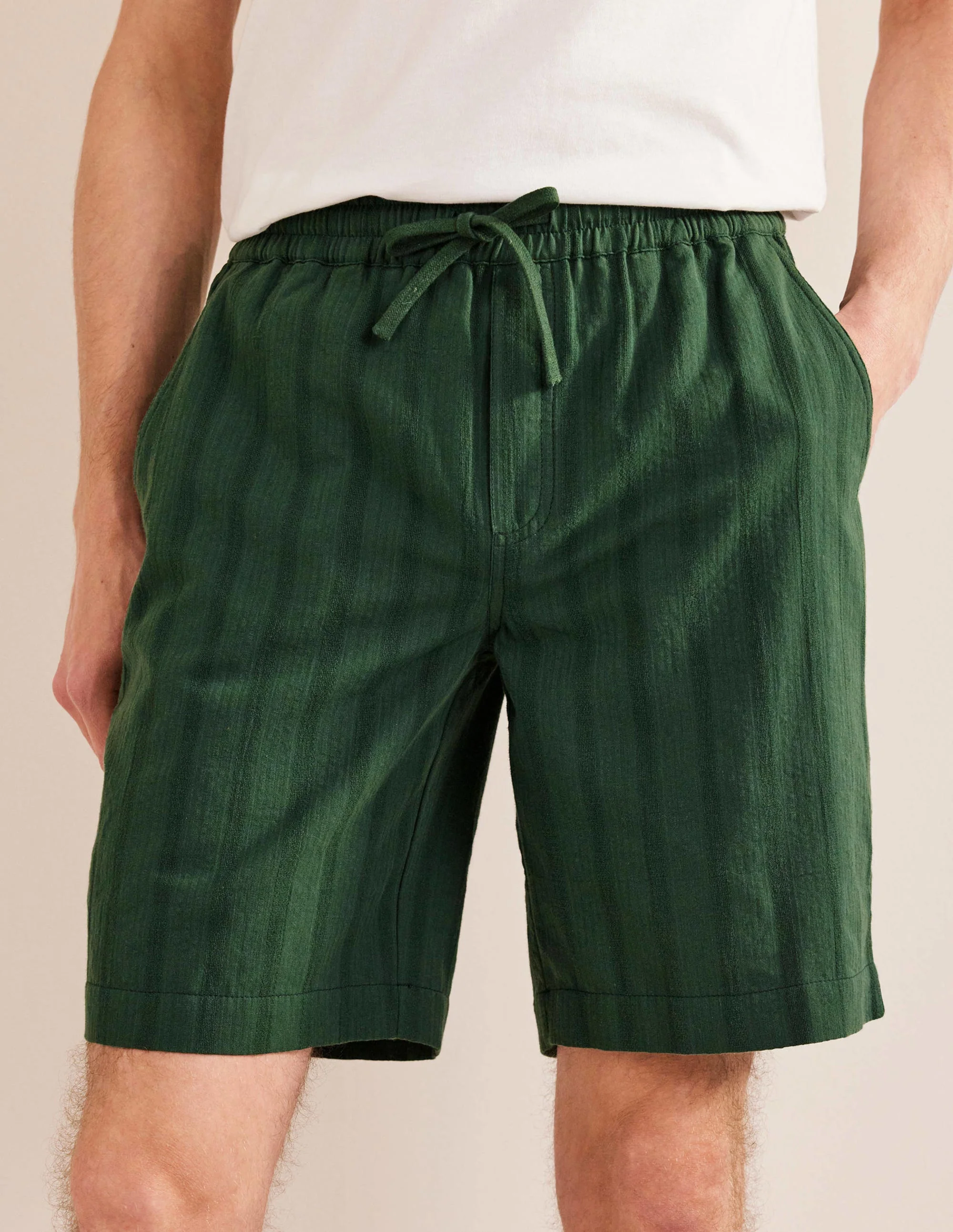 Gemusterte Shorts-Palmblattgrün - Image 2