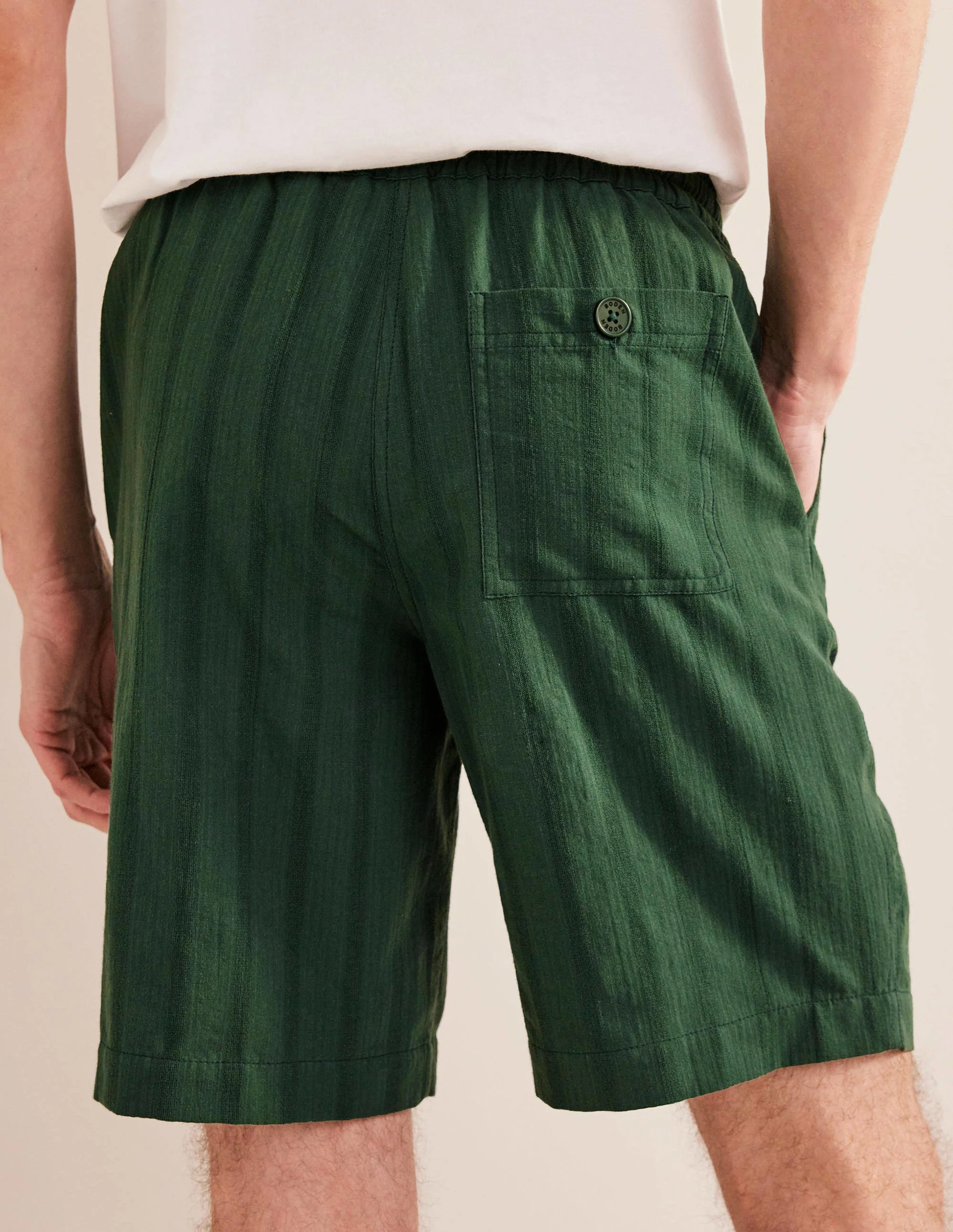 Gemusterte Shorts-Palmblattgrün - Image 4