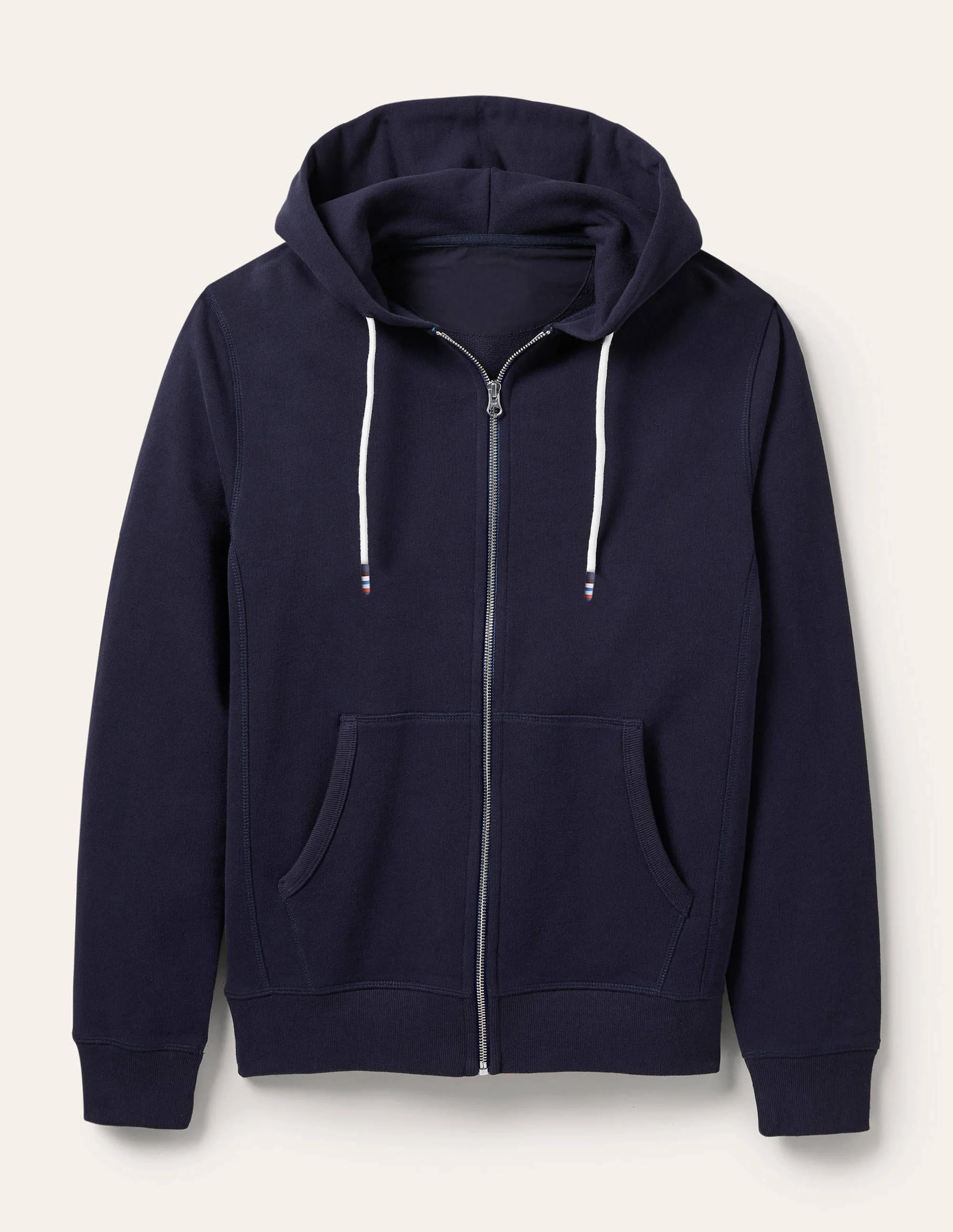 Irvine Kapuzenjacke mit Reißverschluss-Marineblau - Image 7