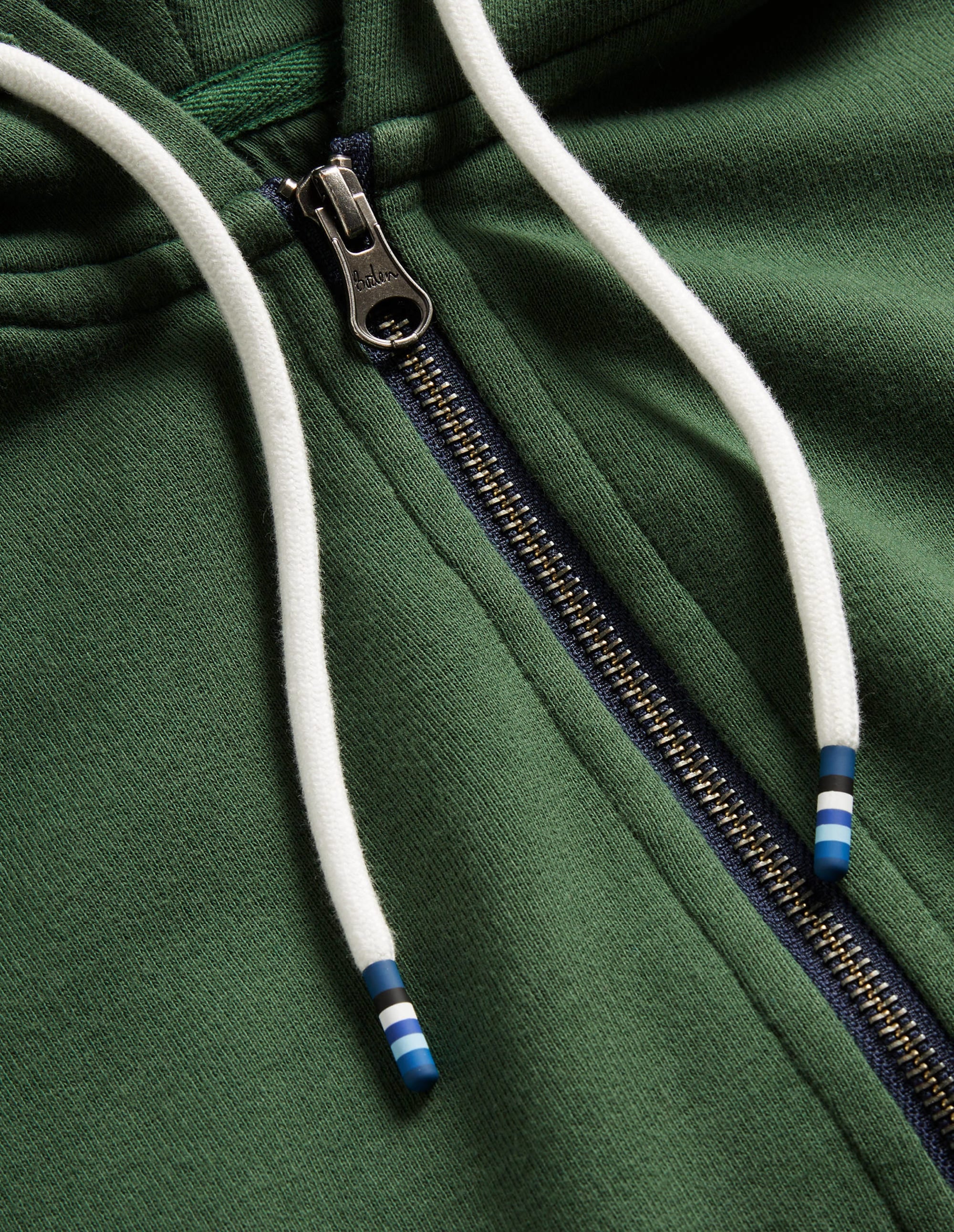 Irvine Kapuzenjacke mit Reißverschluss-Parkgrün - Image 5