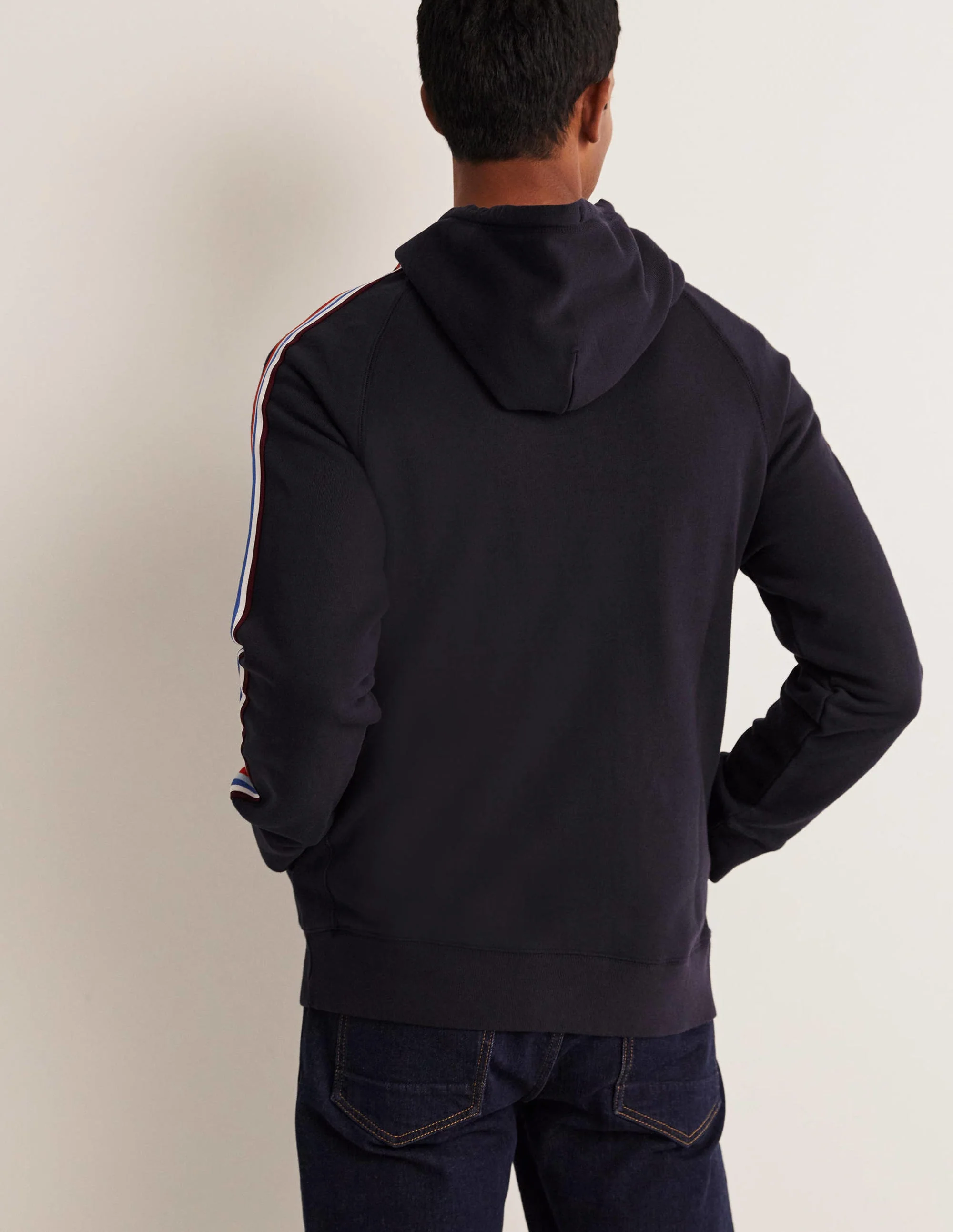 Irvine Kapuzenpullover-Marineblau - Image 3
