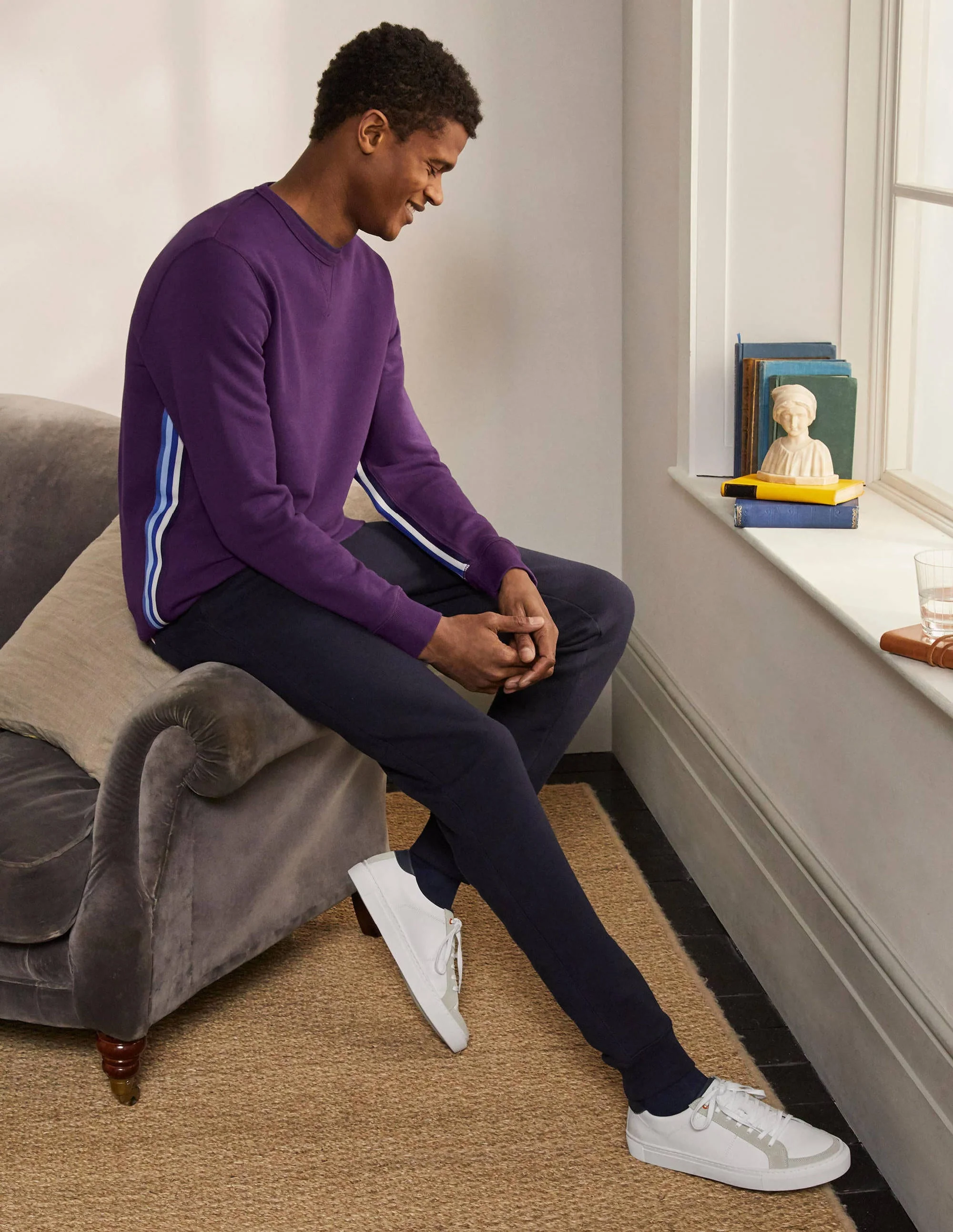 Irvine Sweatshirt-Perfekte Pflaume