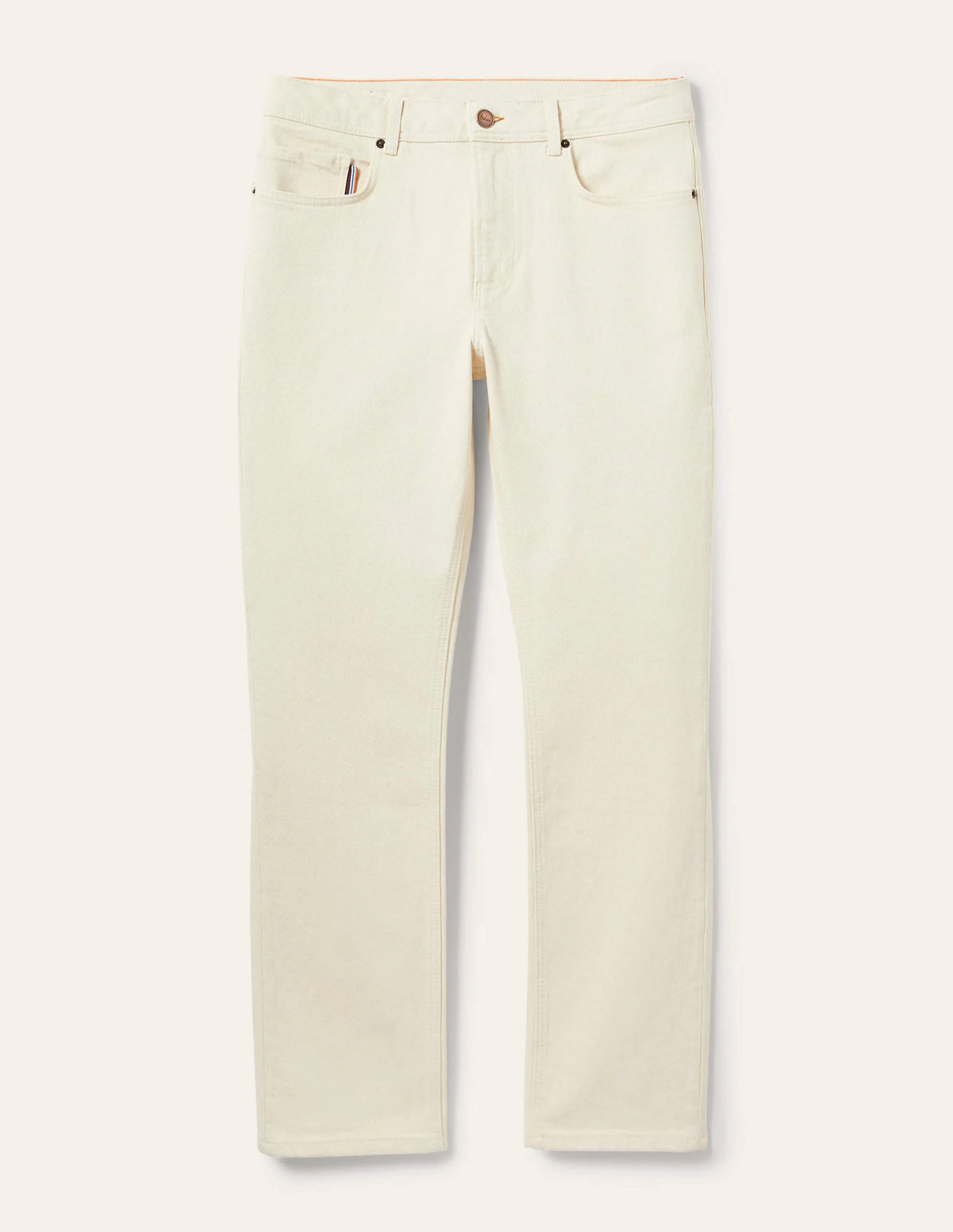 Jeans mit geradem Bein-Ecru - Image 7