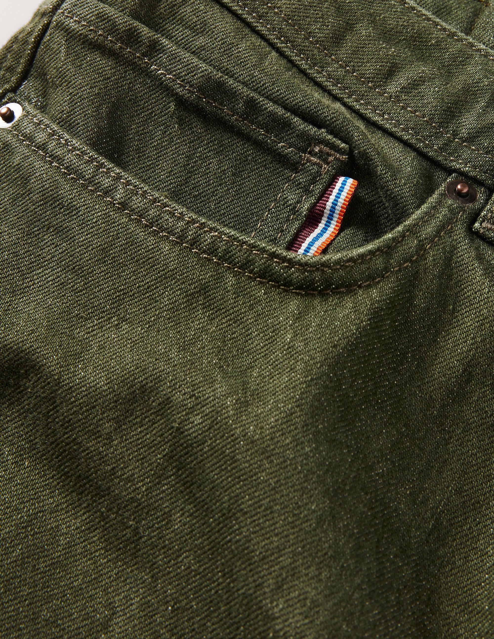 Jeans mit geradem Bein-Khakigrün - Image 6