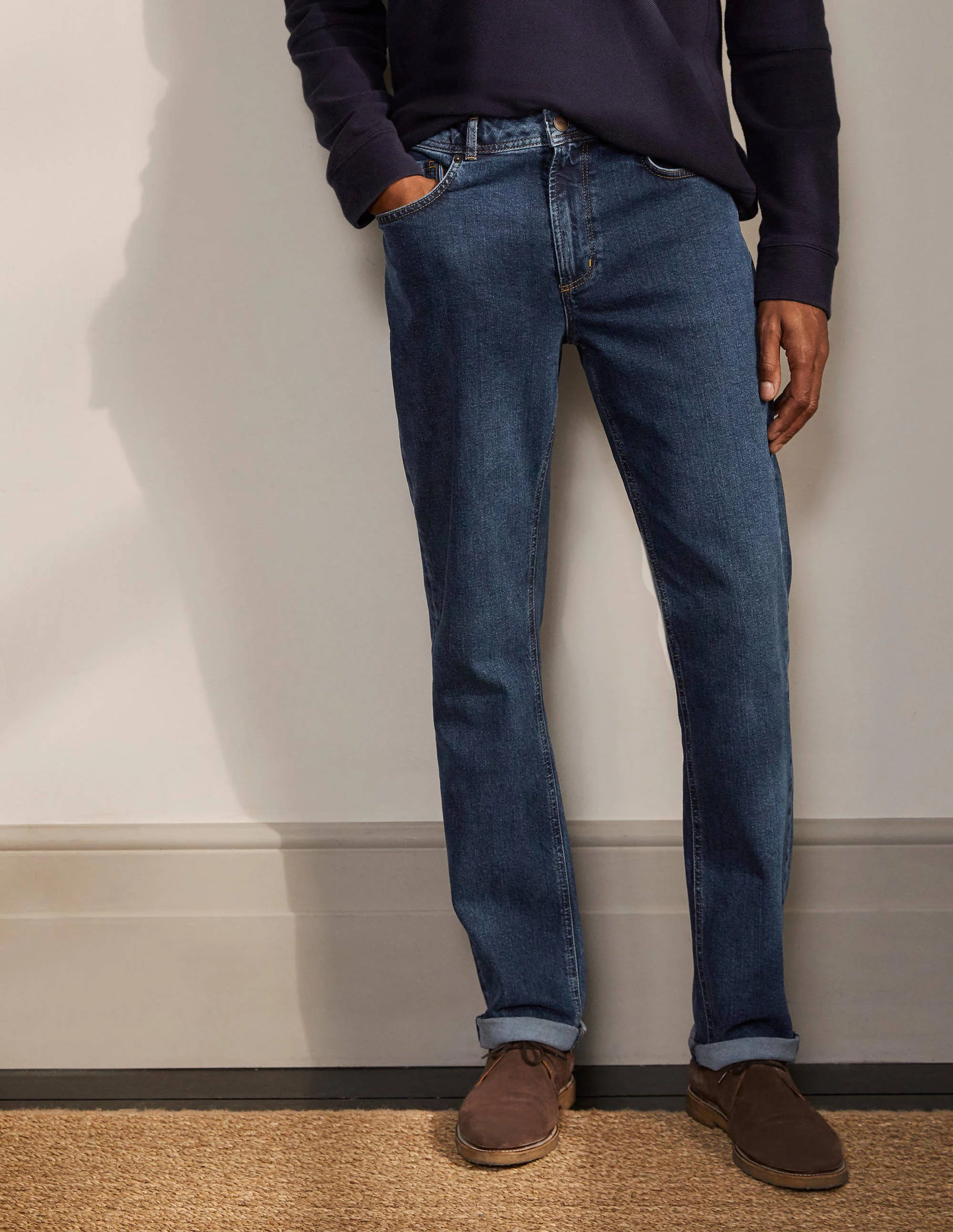 Jeans mit geradem Bein-Mittlere Waschung - Image 2
