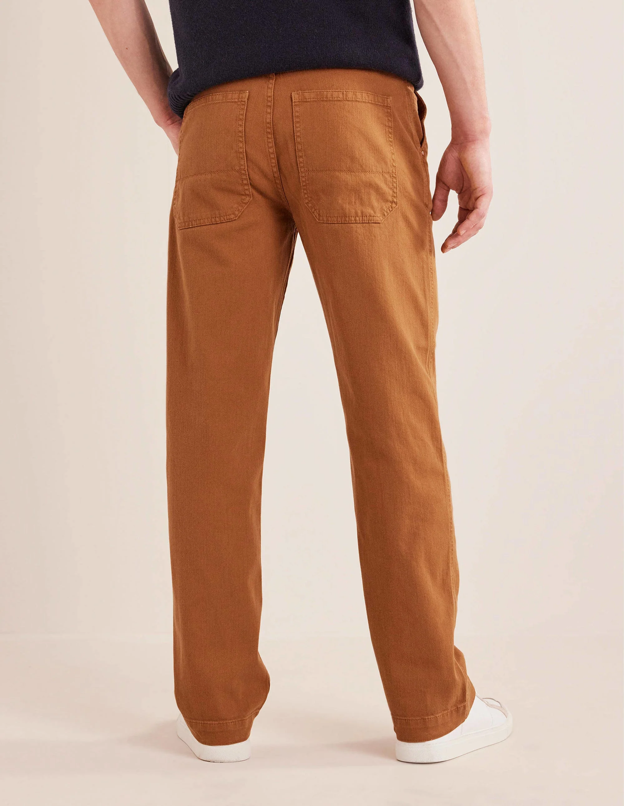 Jeans mit lockerer Passform-Teddybärbraun - Image 3